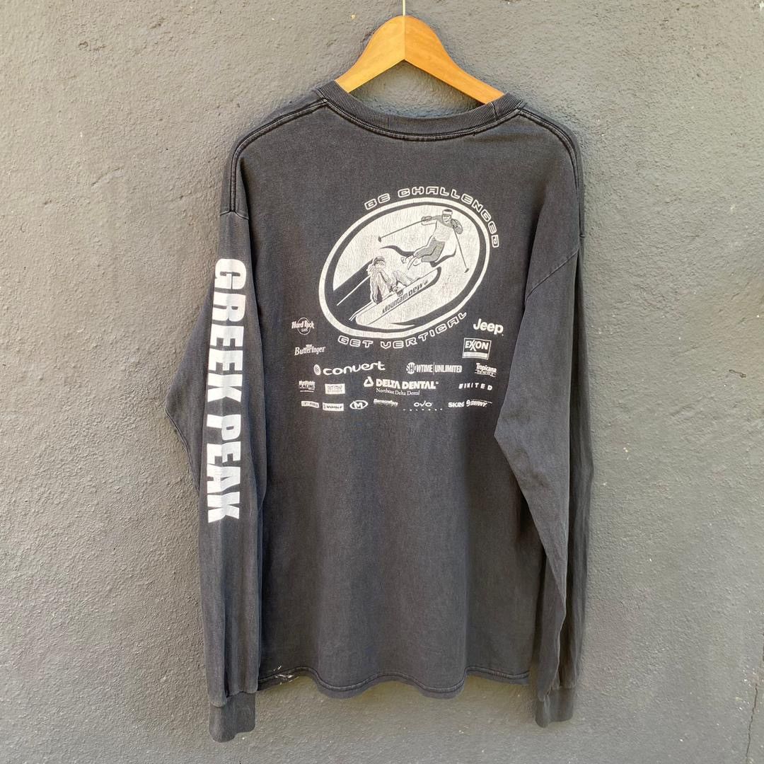 Mountain Dew Thrashed Faded Vintage Y2k Mountain Dew Greek Peak L S Tee Hoodie, Sweatshirt | PodTeesHub.com