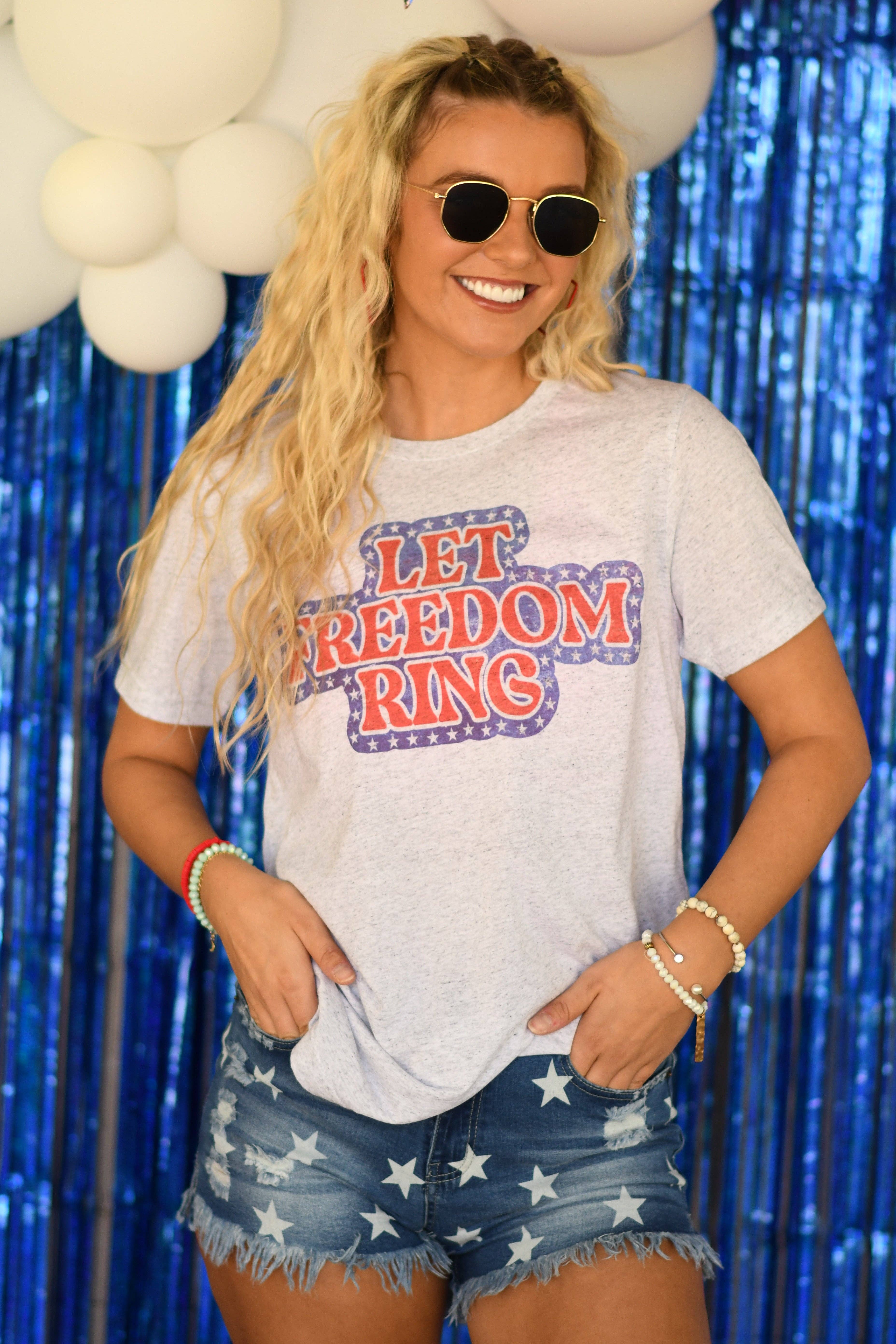 Let Freedom Ring Tee Hoodie, Sweatshirt | PodTeesHub.com