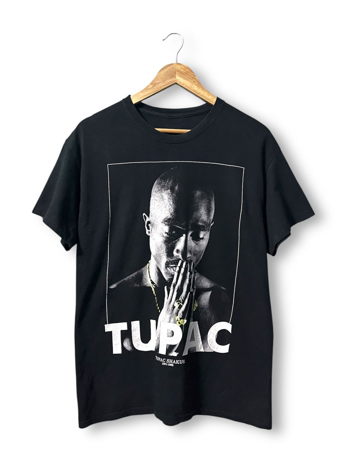 Vintage 90s Tupac Shakur 2pac Memorial Tshirt Rap Tee Hoodie, Sweatshirt | PodTeesHub.com
