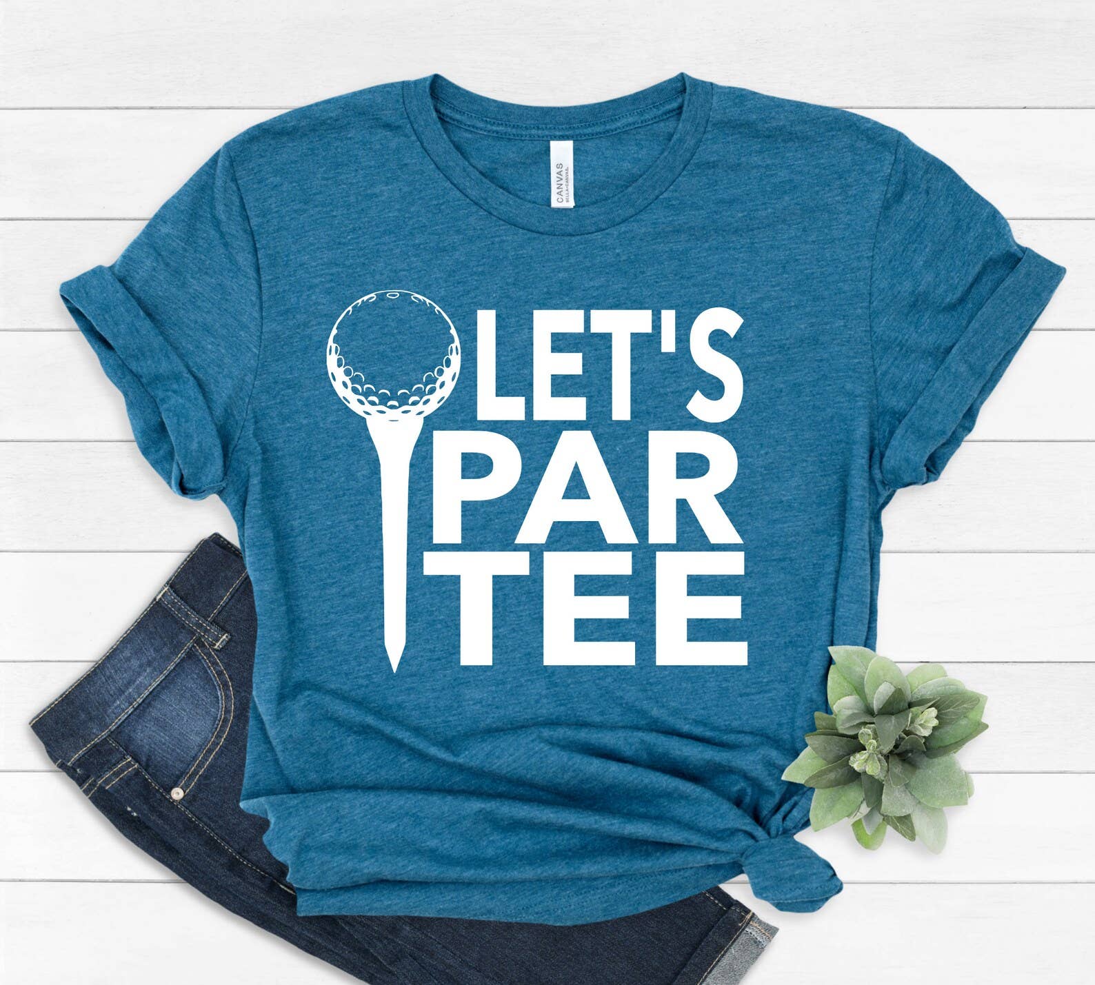 Let's Par Tee T-Shirt Hoodie, Sweatshirt | PodTeesHub.com