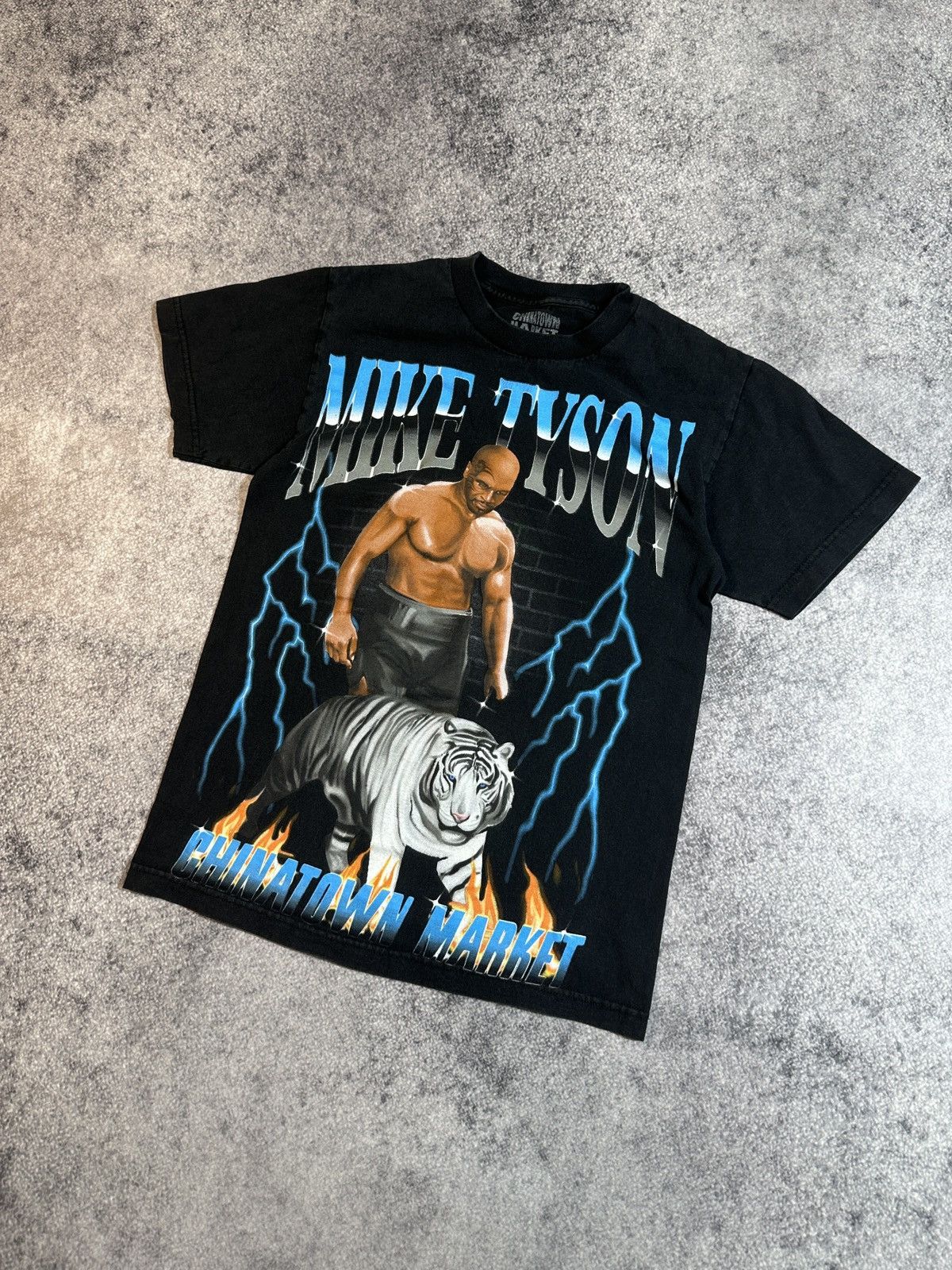 Y2k Vintage Mike Tyson Big Logo Streetwear Style Usa S T-Shirts, Hoodie, Sweatshirt | PodTeesHub.com