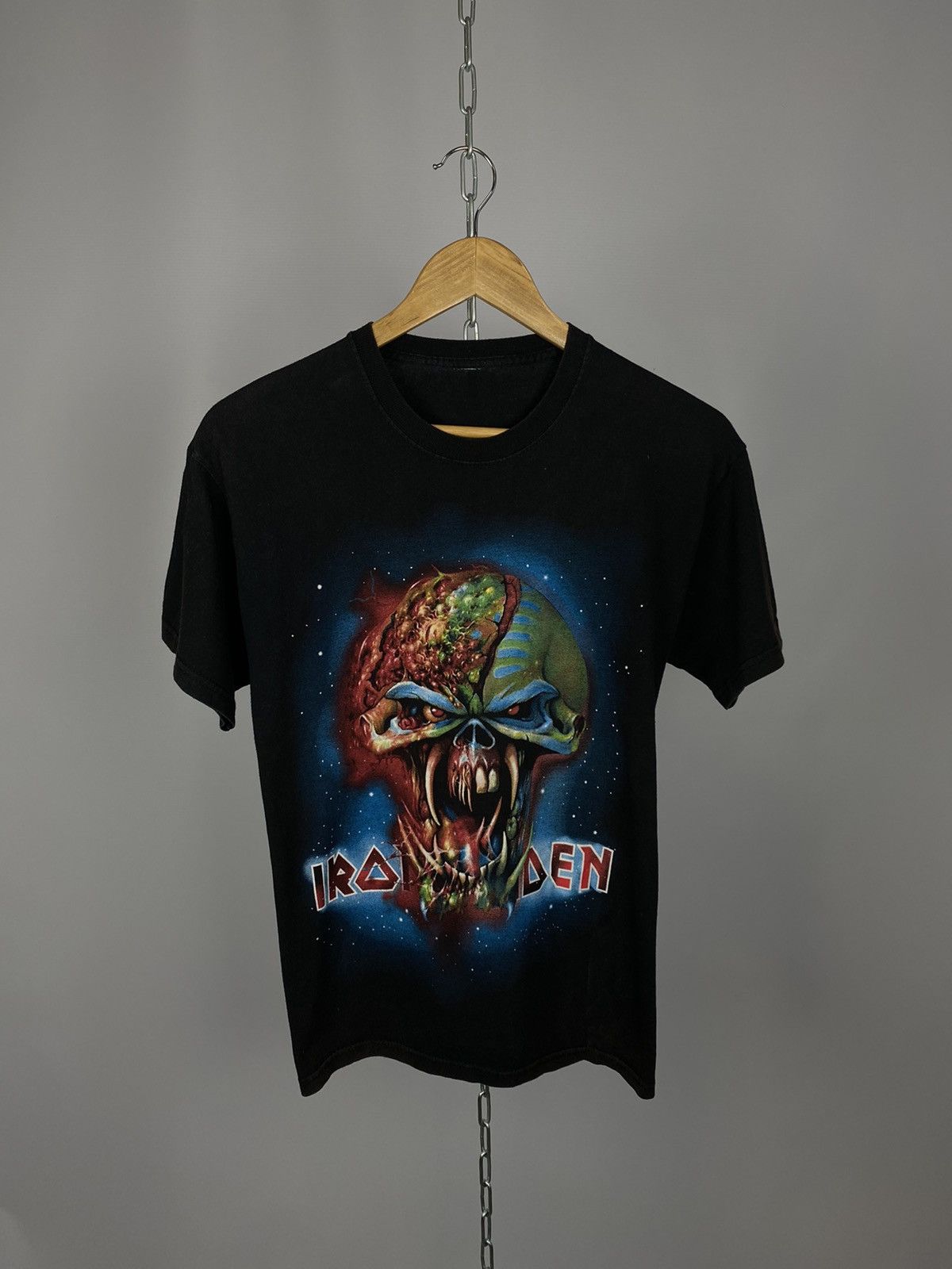 Maiden Iron Maiden T Shirt Rock Band Streetwear Black Size M Hoodie, Sweatshirt | PodTeesHub.com