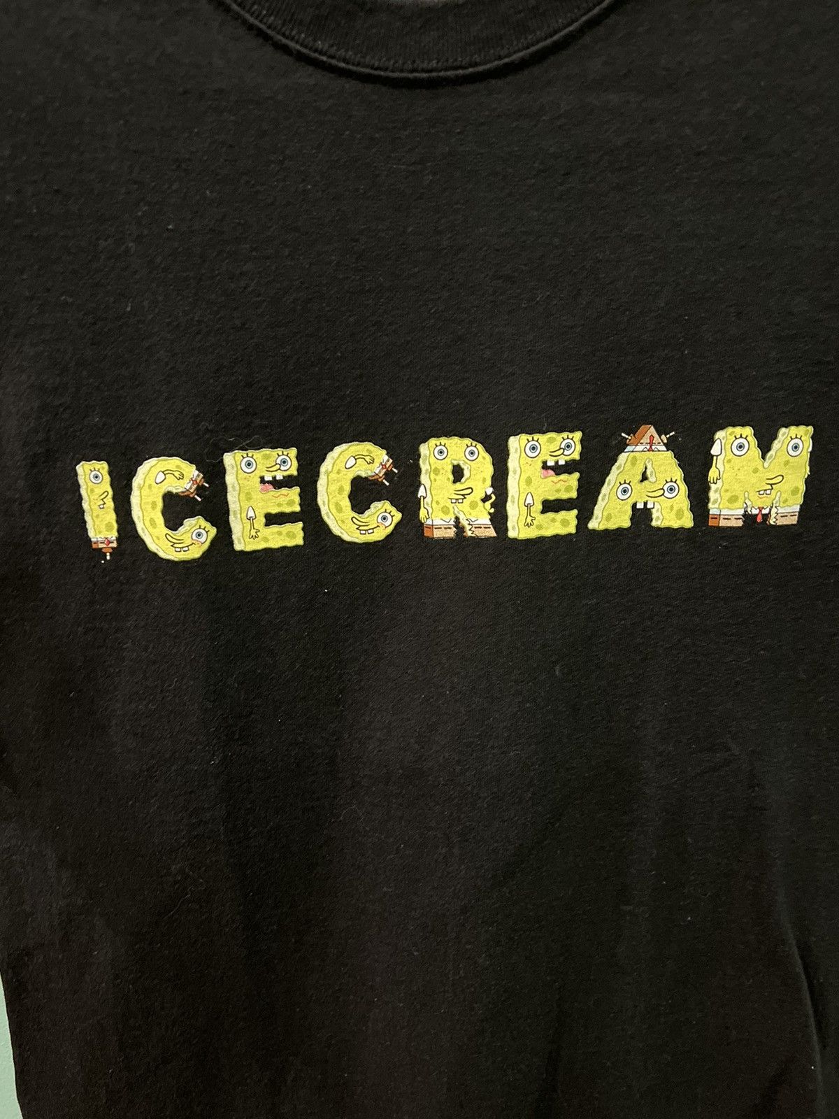 Icecream Rare Spongebob X Icecream Shirt S Hoodie, Sweatshirt | PodTeesHub.com