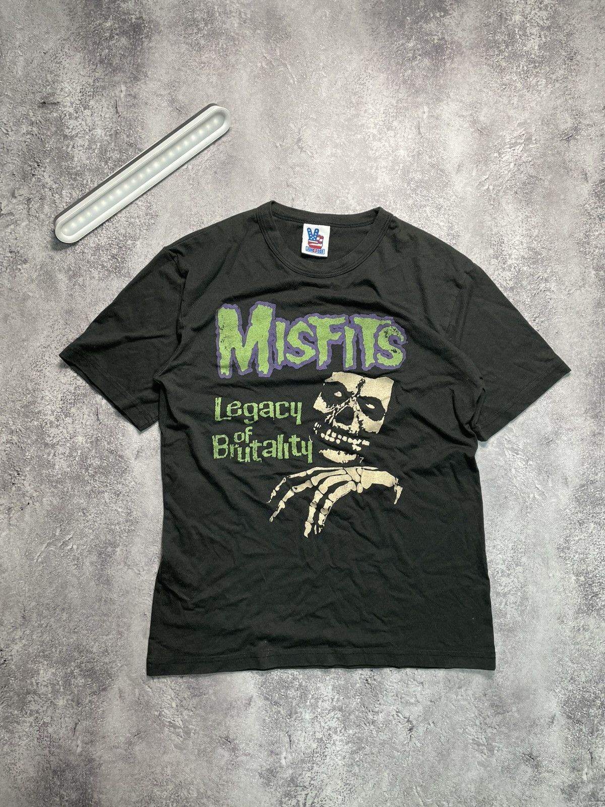 Band Tees Vtg Misfits Legacy Of Brutality Faded Y2k Punk Tee Hoodie, Sweatshirt | PodTeesHub.com