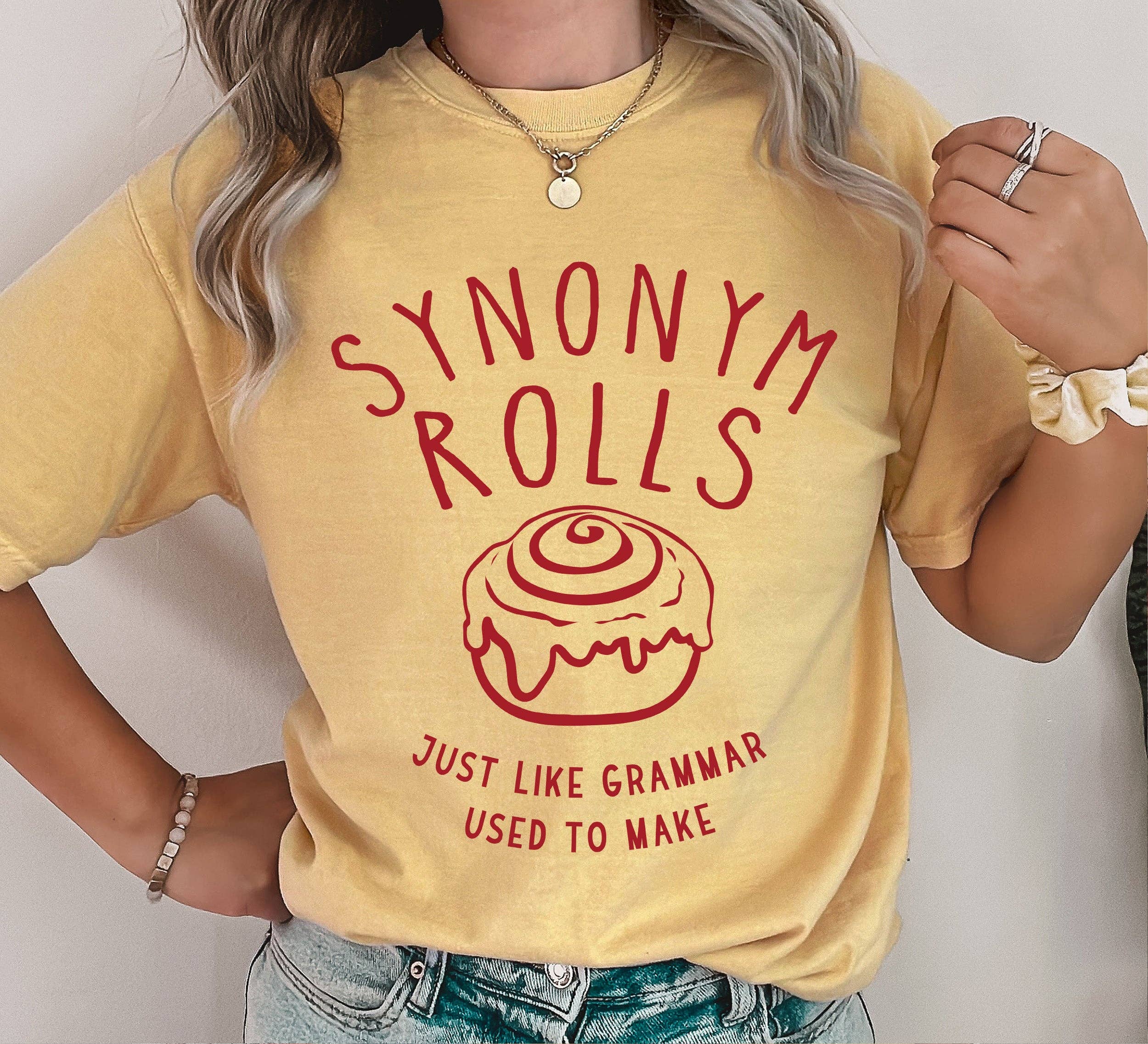 Synonym Rolls Funny Teacher Rd T-Shirt Hoodie, Sweatshirt | PodTeesHub.com