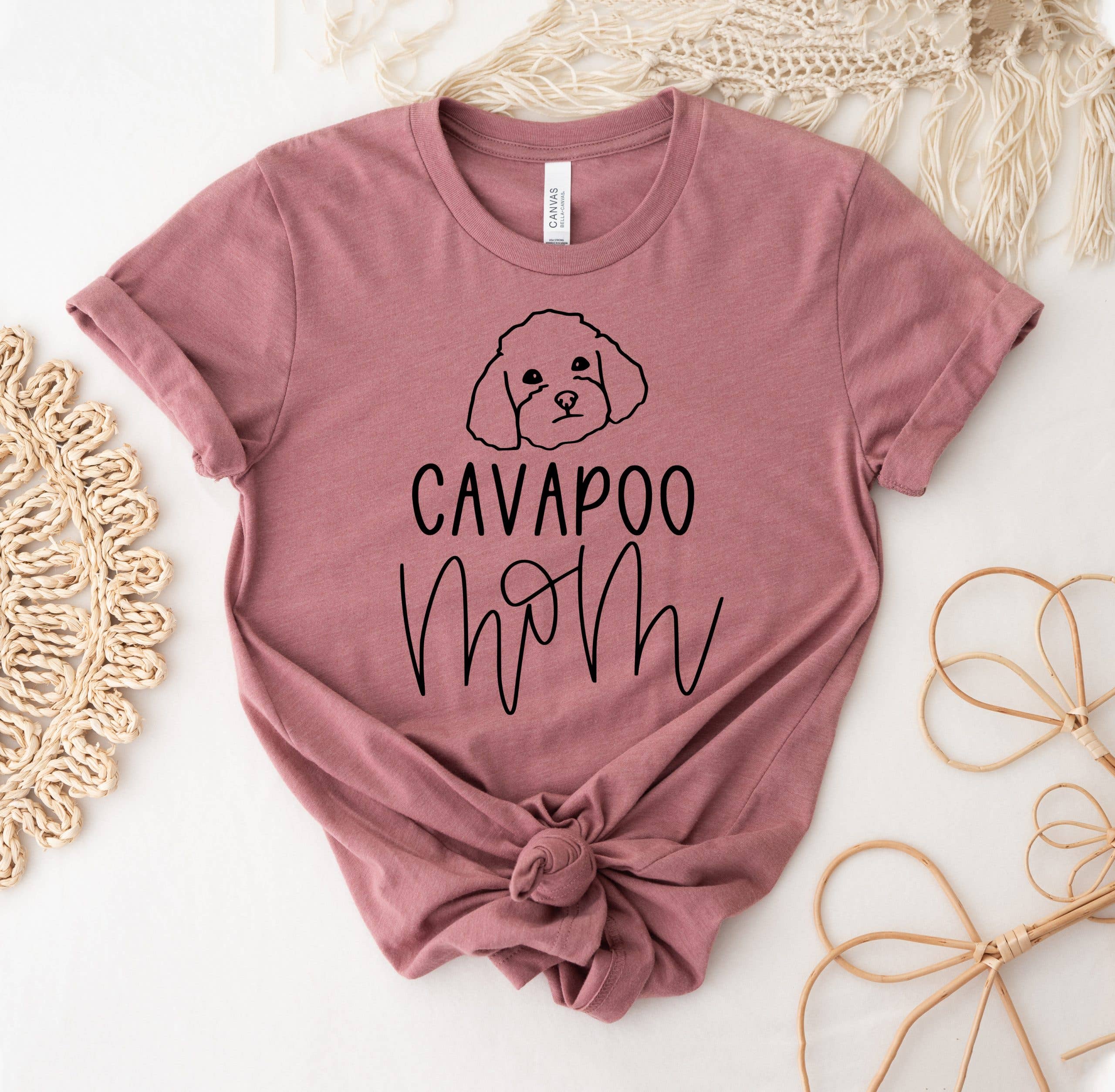Cavapoo Mom T-Shirt Hoodie, Sweatshirt | PodTeesHub.com