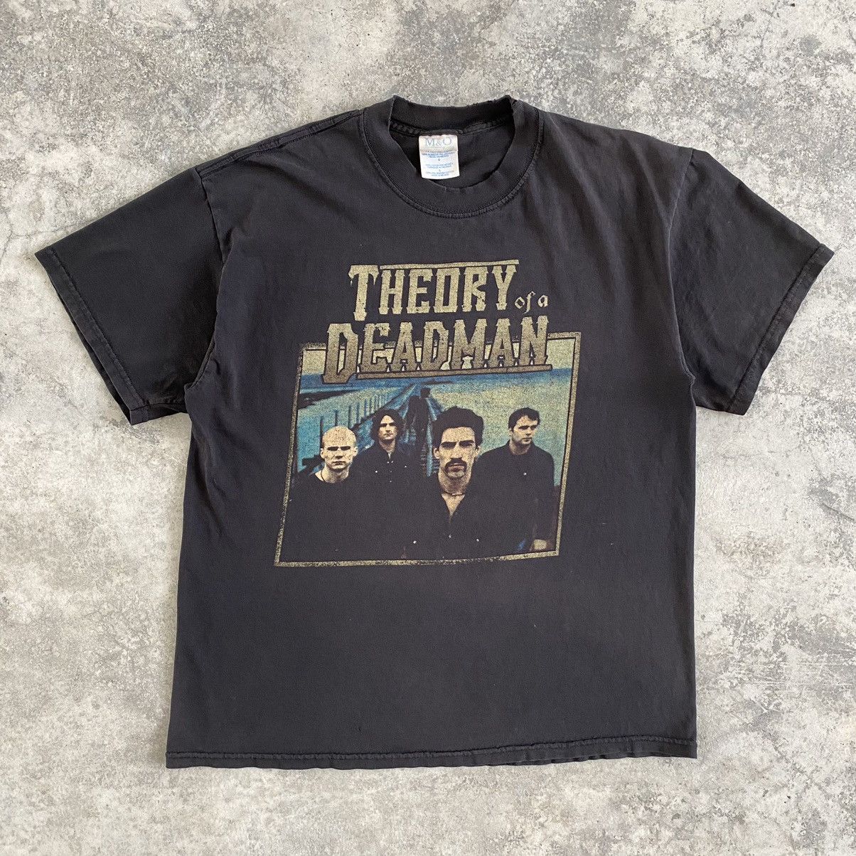 Vintage Theory Of A Deadman Rock Band Sun Faded T Shirt Hoodie, Sweatshirt | PodTeesHub.com