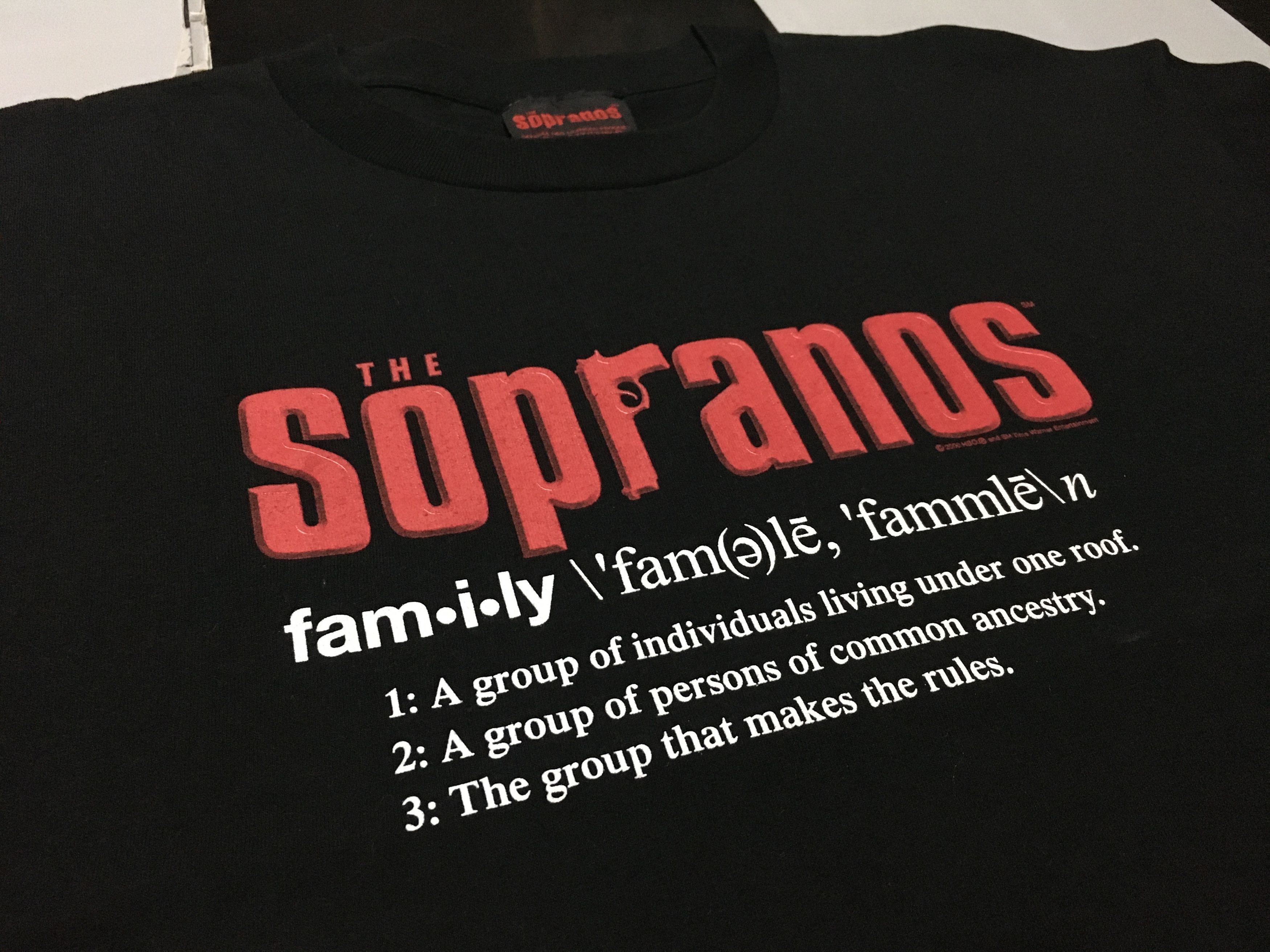 Rare Vintage The Sopranos Shirt Hbo 2000 Hoodie, Sweatshirt | PodTeesHub.com