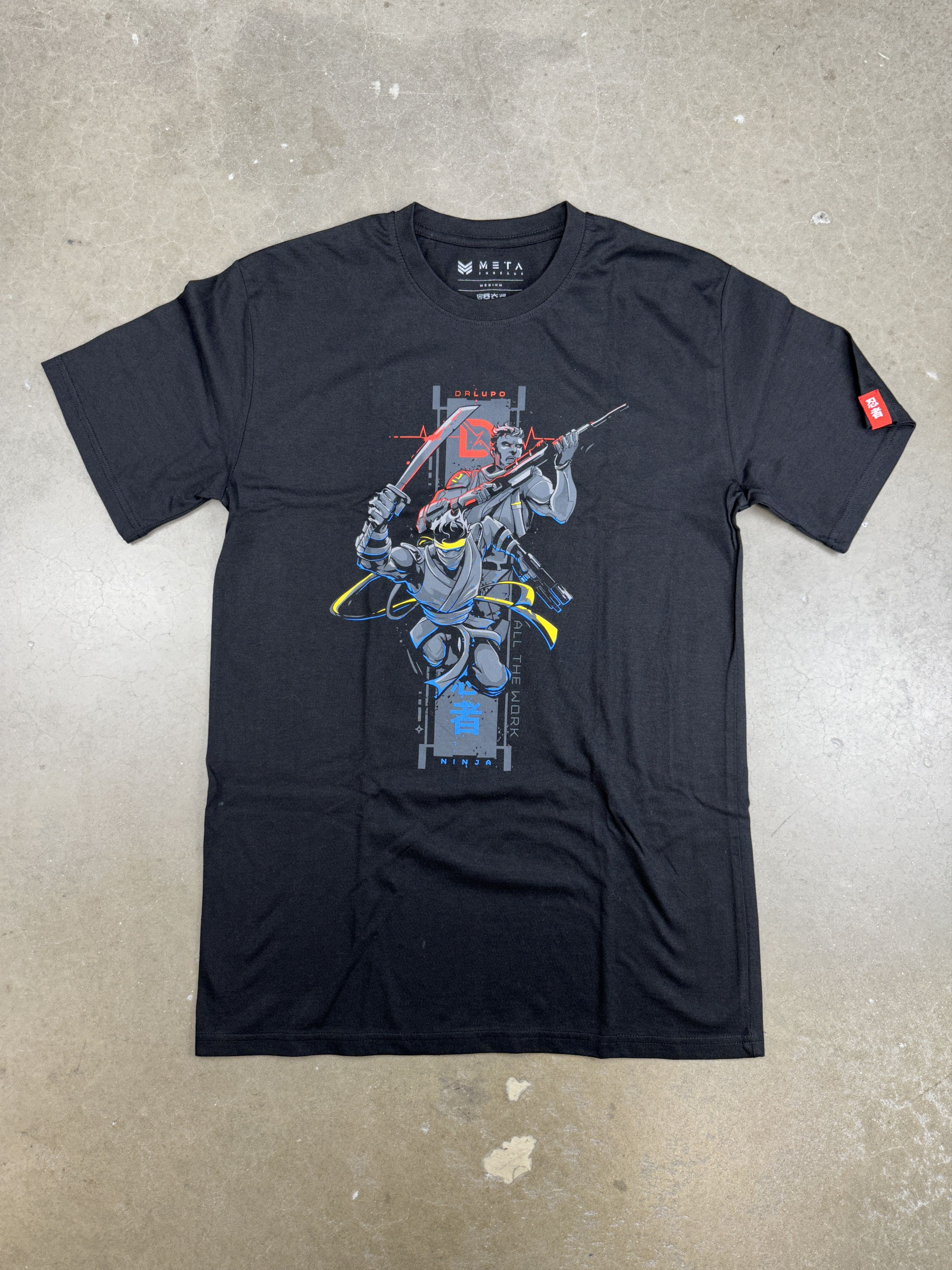 Other Meta All The Work Gaming Tee M Hoodie, Sweatshirt | PodTeesHub.com