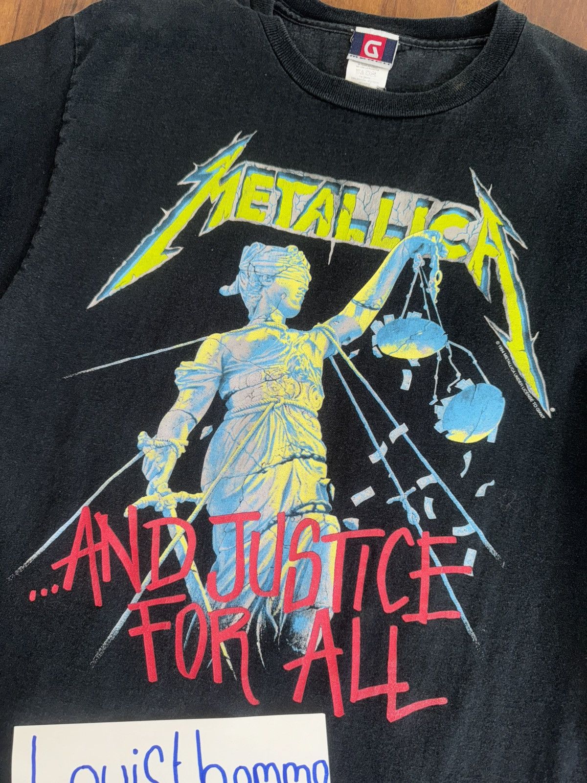 Metallica And Justice For All Vintage Tour Tee Hoodie, Sweatshirt | PodTeesHub.com