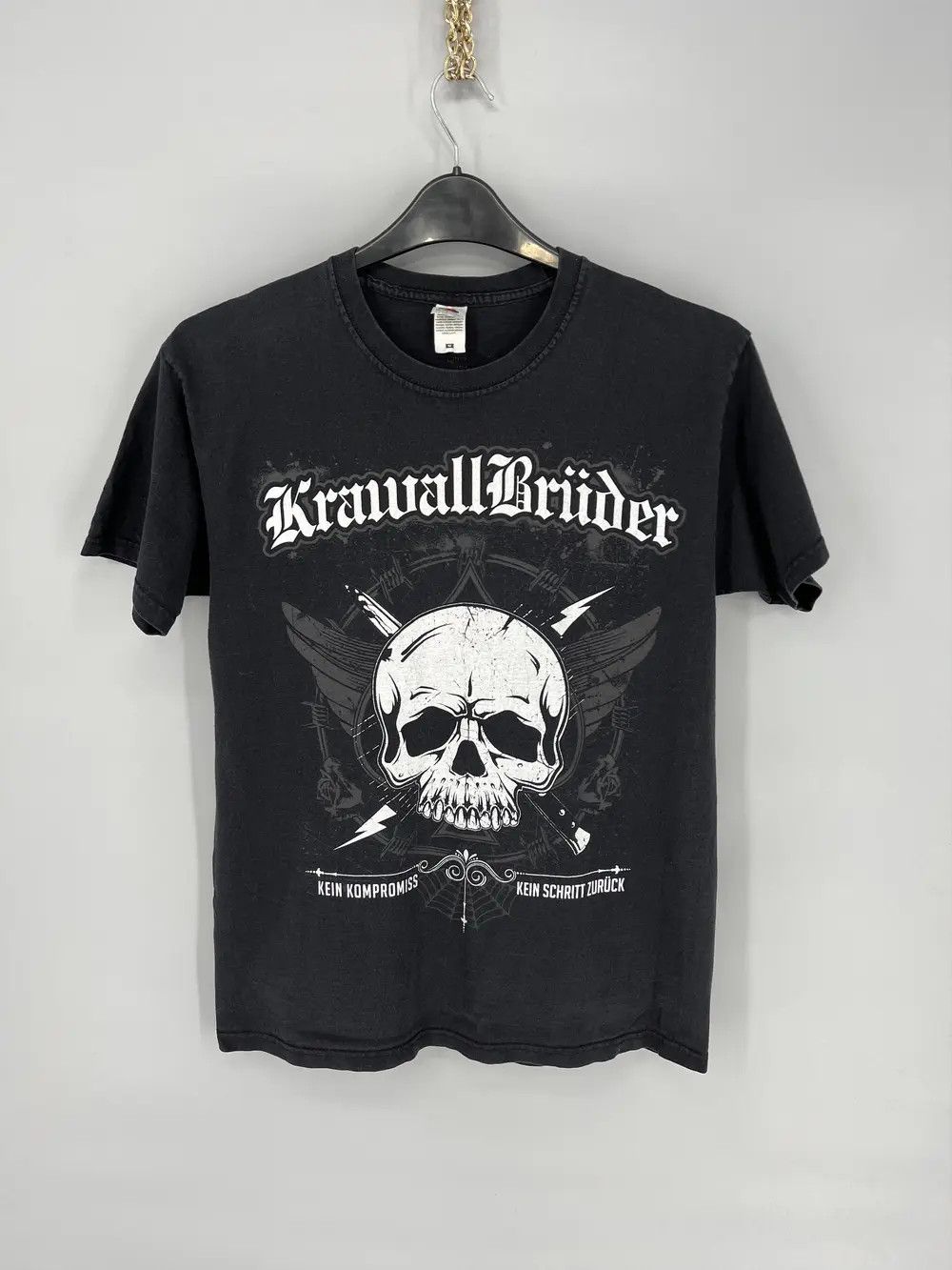 Band Tees Vintage Y2k Krawallbruder Metal T Shirt Band Tee Skulls Tee Hoodie, Sweatshirt | PodTeesHub.com