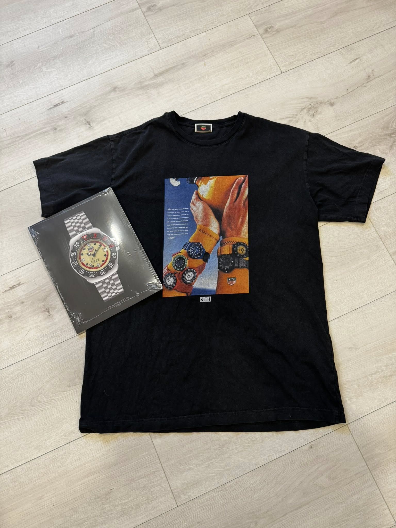 Tag Heuer Kith X Tag Heuer Scuba T Shirt Magazine Hoodie, Sweatshirt | PodTeesHub.com