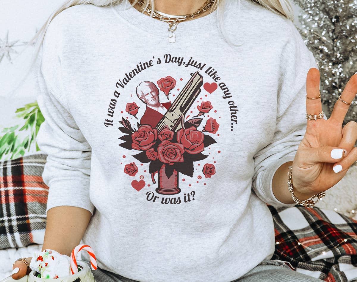 True Crime Valentine's Day - Funny Sweatshirt T-Shirts, Hoodie | PodTeesHub.com