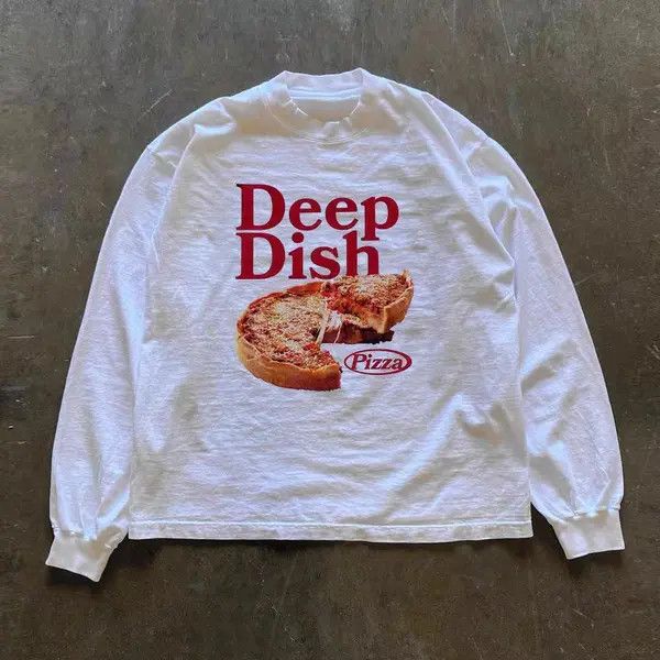 Pizza Pattern Street Retro Cotton T-Shirts, Hoodie, Sweatshirt