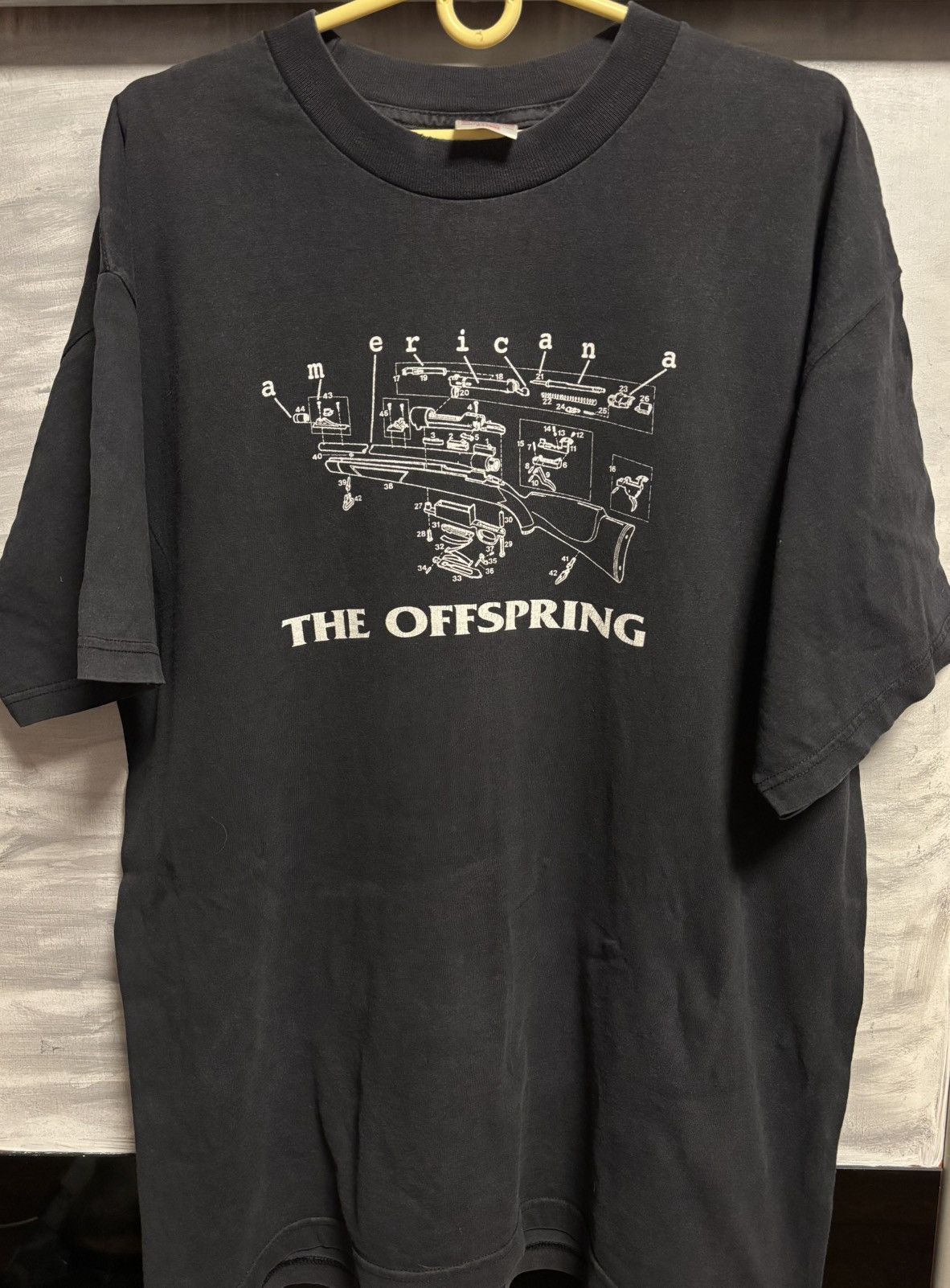 Band Tees The Offspring Americana 1998 Vintage Punk Rock Tee Xl Hoodie, Sweatshirt | PodTeesHub.com