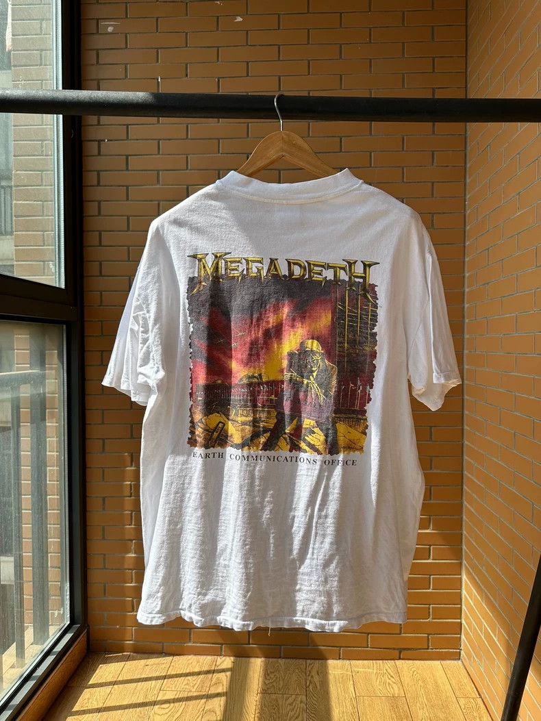 Vintage Vintagetee 1991 Hard Rock Megadeth Heavy Metal Band 2505 Ne T-Shirts, Hoodie, Sweatshirt | PodTeesHub.com