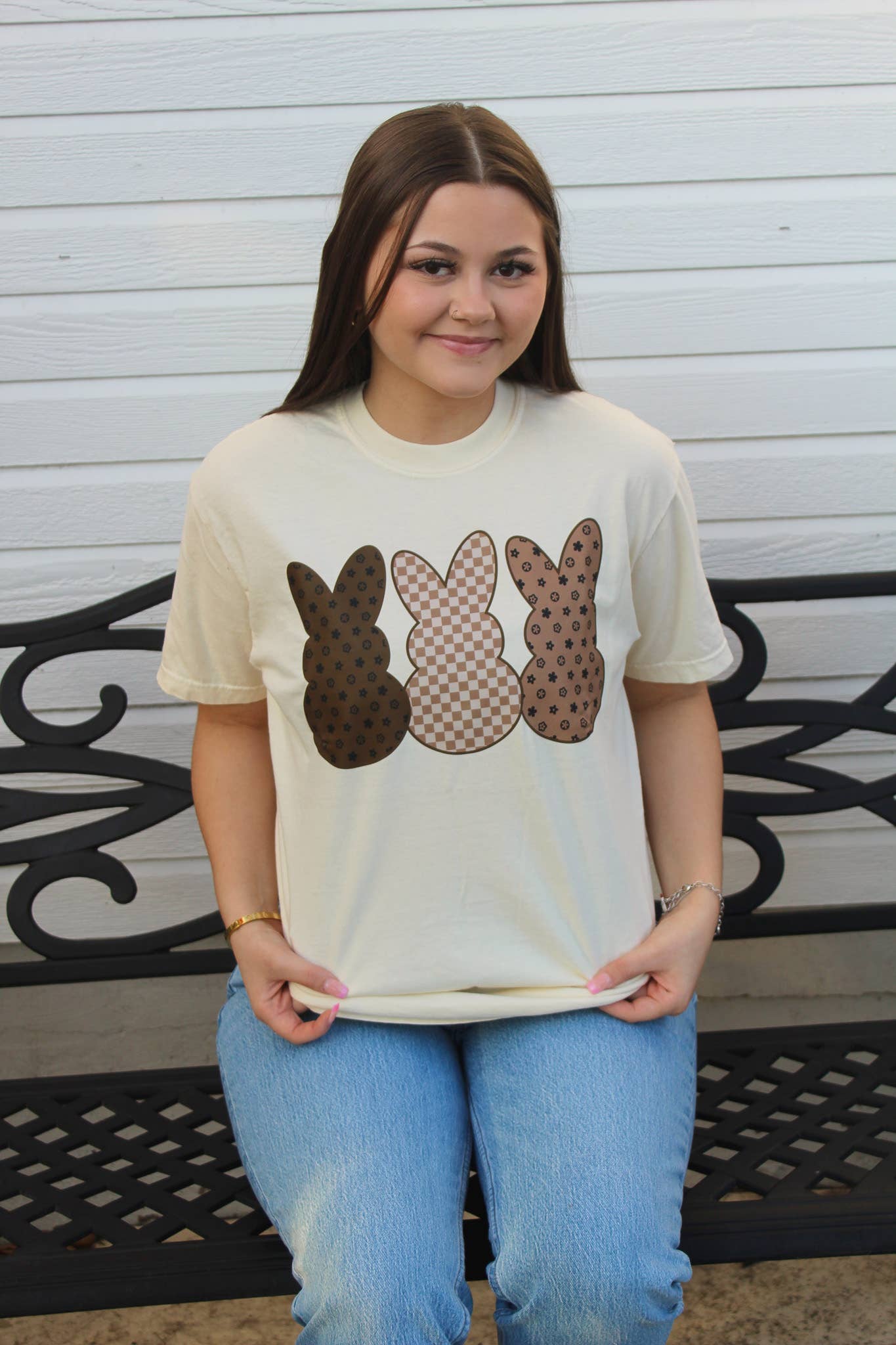 Designer Bunnies Graphic Tee Hoodie, Sweatshirt | PodTeesHub.com