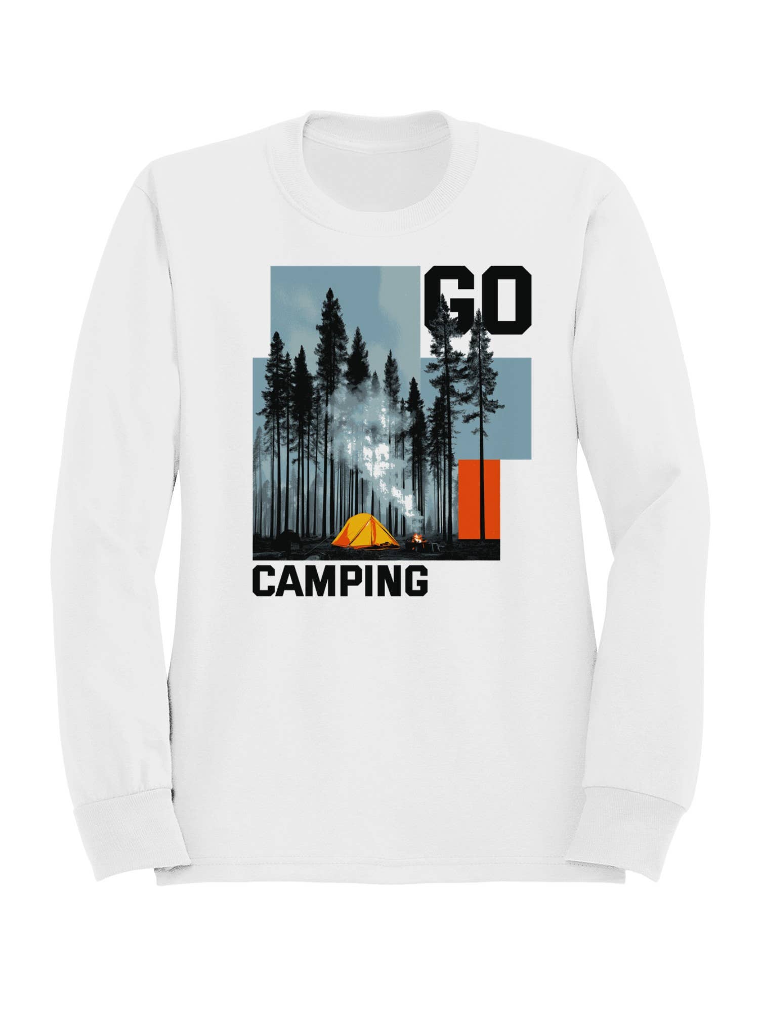Explore Nature: Go Camping Design Women's Sweatshirt T-Shirts, Hoodie | PodTeesHub.com