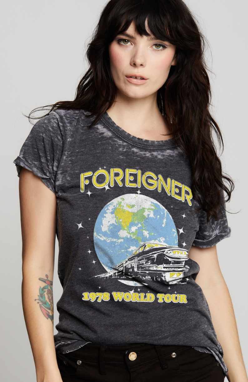 302839 - 1030 Foreigner 1978 Burn Out Graphic Tee Hoodie, Sweatshirt | PodTeesHub.com