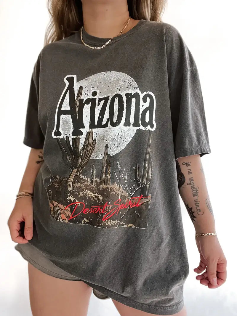 Arizona Graphic Tee - Smoke Hoodie, Sweatshirt | PodTeesHub.com