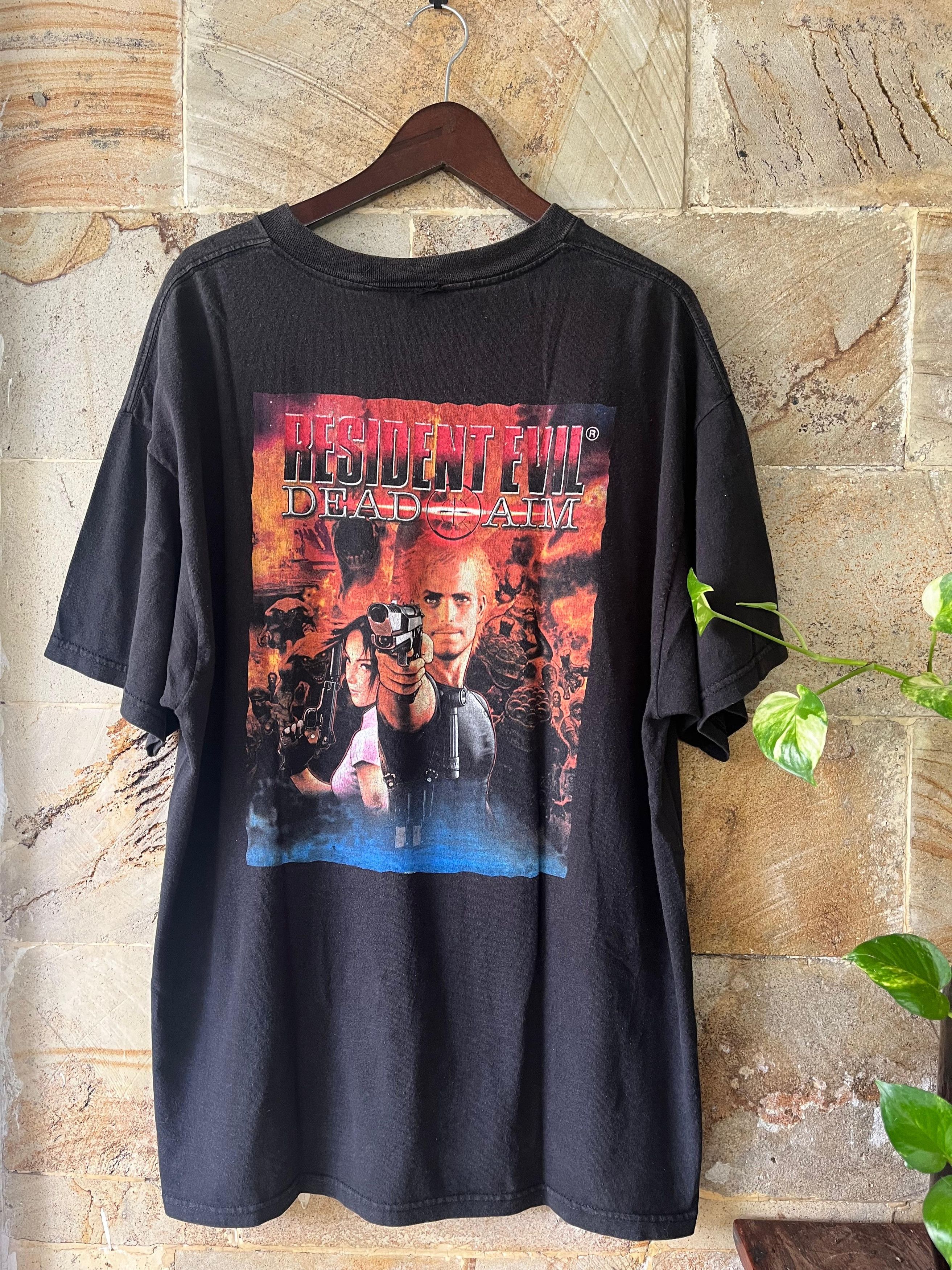 Playstation Resident Evil Dead Aim 2003 Vintage Horror Game T-Shirts, Hoodie, Sweatshirt | PodTeesHub.com