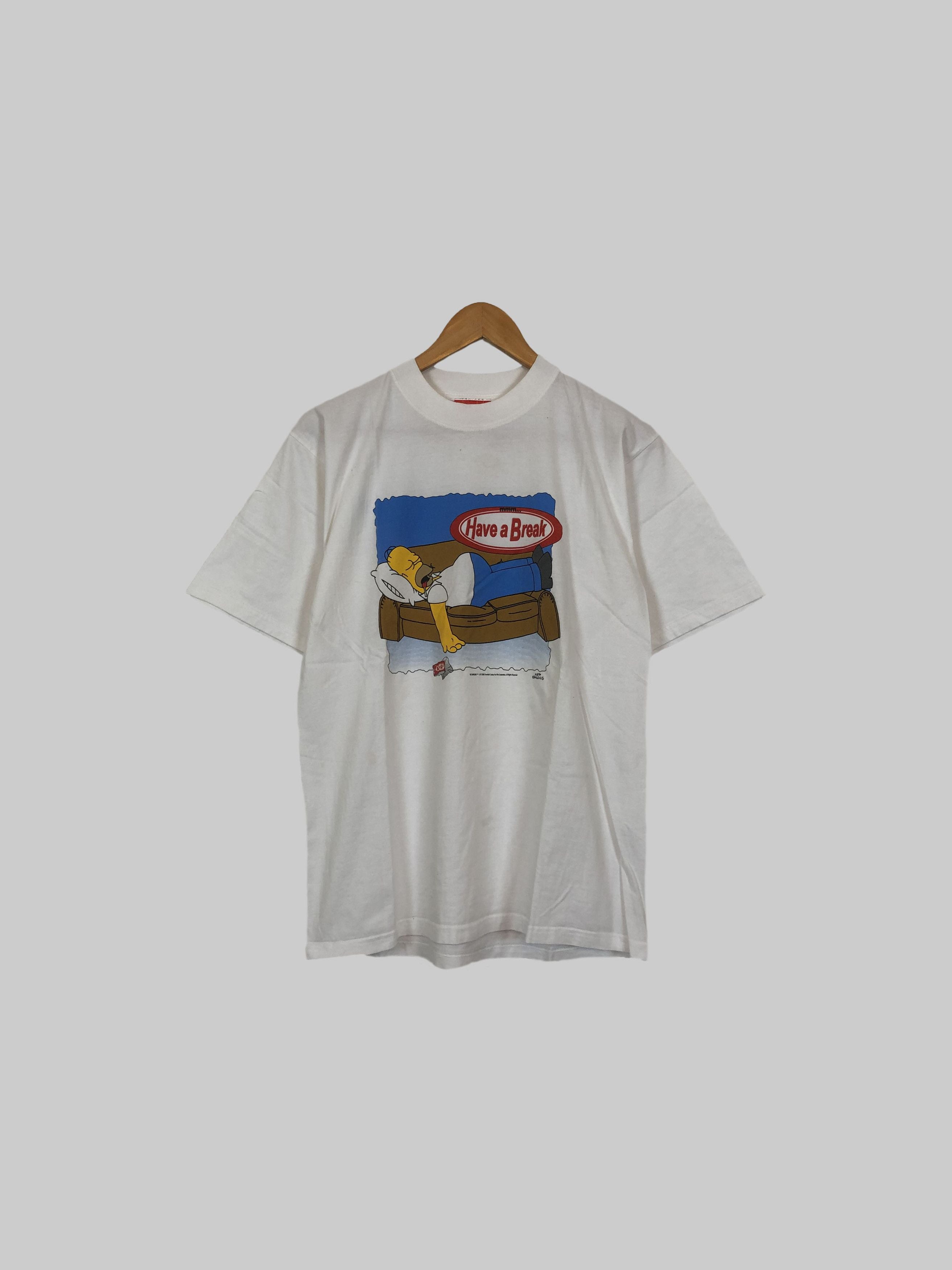 Simpsons X Vintage Vintage 2000 Simpsons Homer Kitkat Promo South Park T-Shirts, Hoodie, Sweatshirt