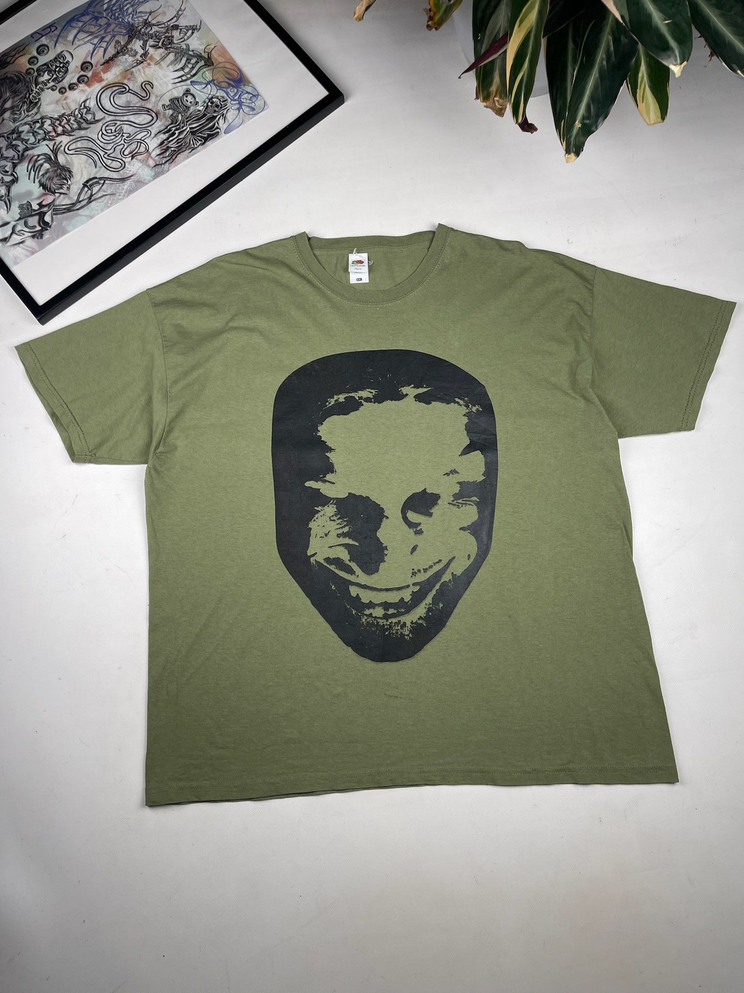 Band Tees Aphex Twin Face Tee Hoodie, Sweatshirt | PodTeesHub.com