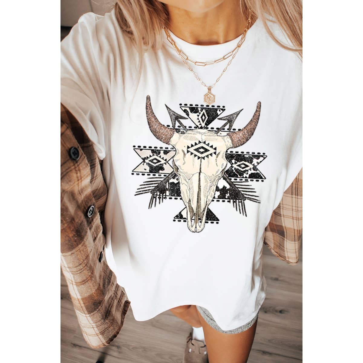 Skull Vintage Graphic Oversized Tee Hoodie, Sweatshirt | PodTeesHub.com