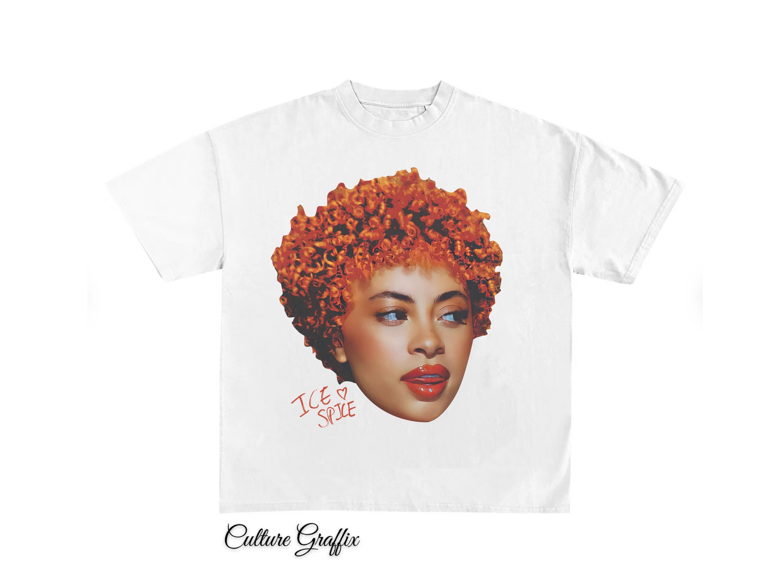 Ice Spice Vintage Rap Tee - Hip Hop Graphic Print Merch Hoodie, Sweatshirt | PodTeesHub.com