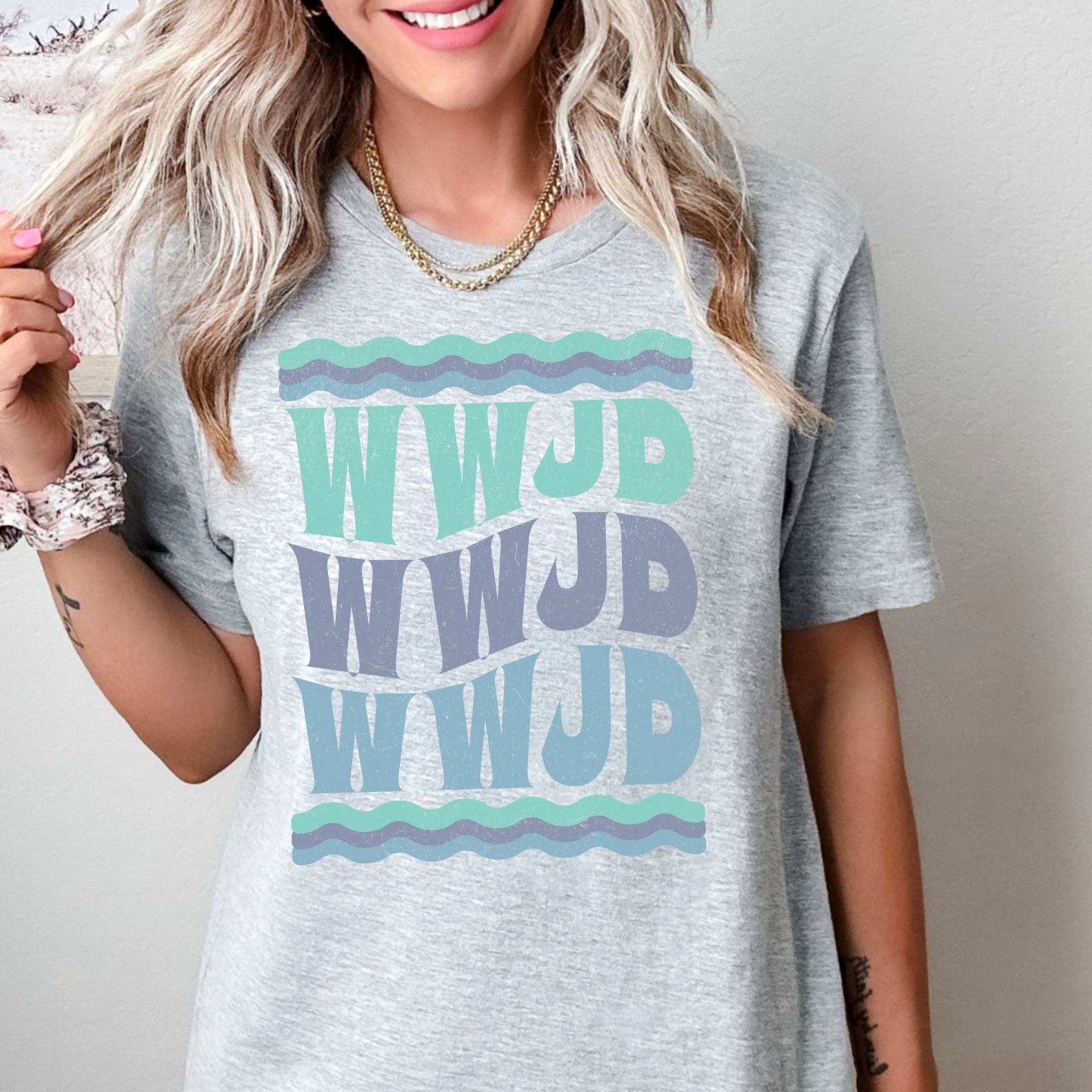 Wwjd Christian Gildan Graphic Tee Hoodie, Sweatshirt | PodTeesHub.com