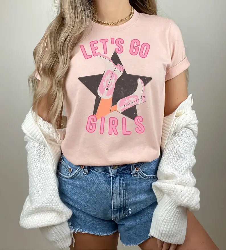 Let's Go Girls T-Shirt Hoodie, Sweatshirt | PodTeesHub.com