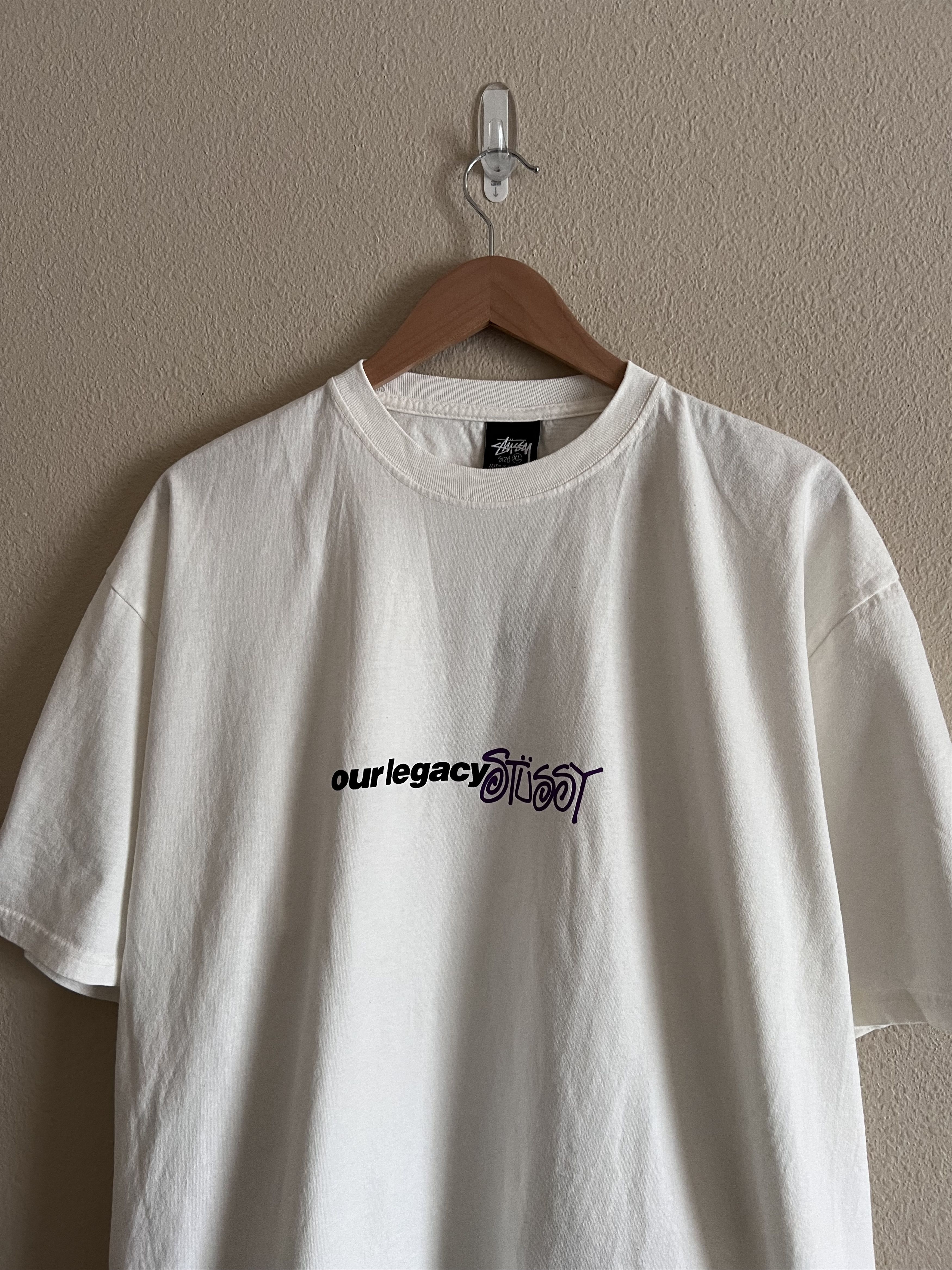 Stussy Our Legacy Workshop Pigment Dyed Sport Tee In Natural Hoodie, Sweatshirt | PodTeesHub.com