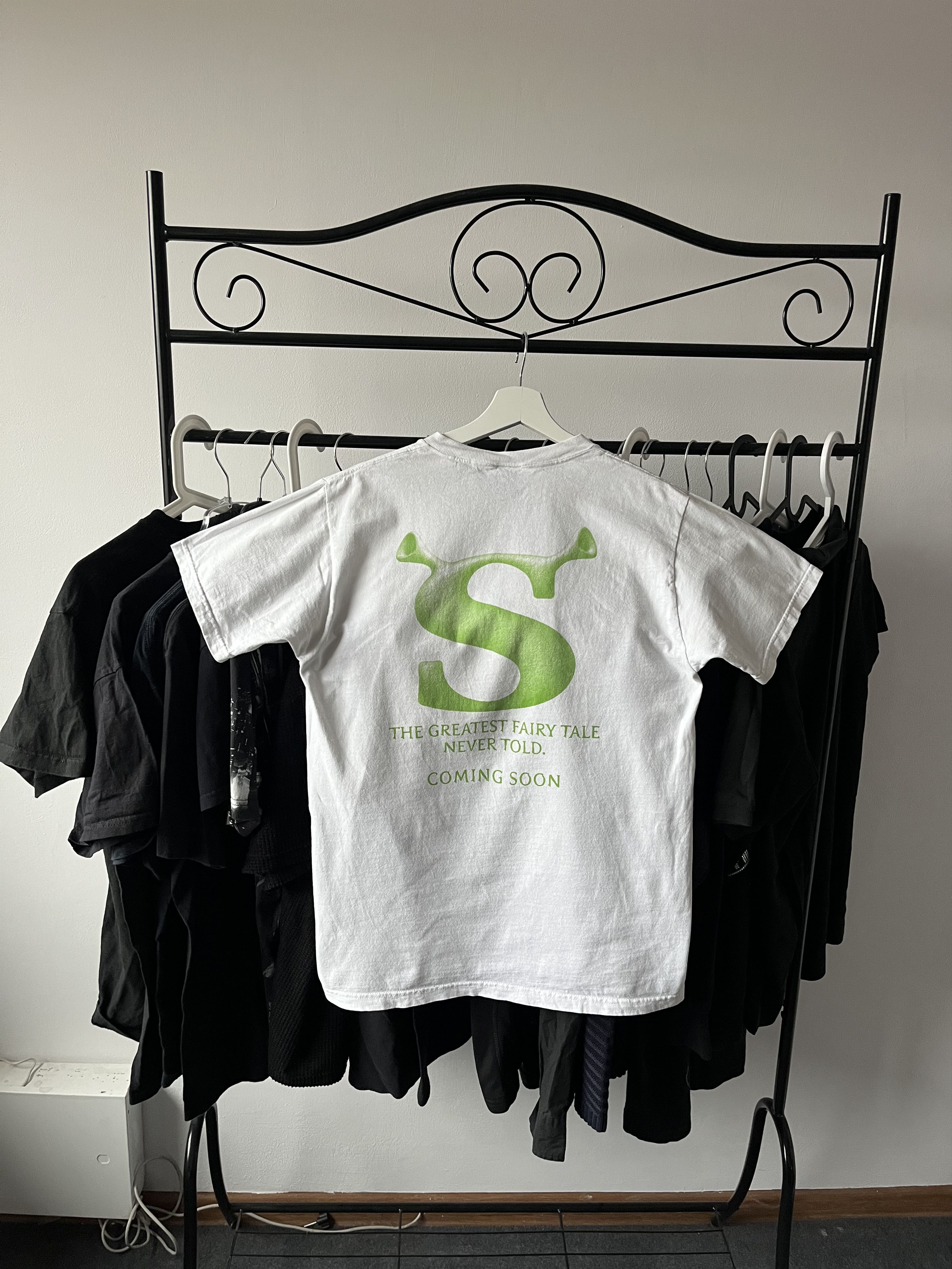 Vintage 2001 Shrek Promo Movie Tee Very Rare Cartoon Y2k Og Hoodie, Sweatshirt | PodTeesHub.com