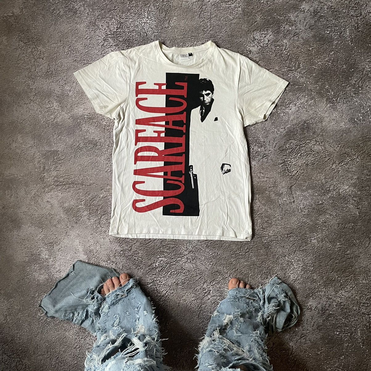 Band Tees Vintage Y2k Scarface Face Blood Dead Creepy Horror Tee Hoodie, Sweatshirt | PodTeesHub.com