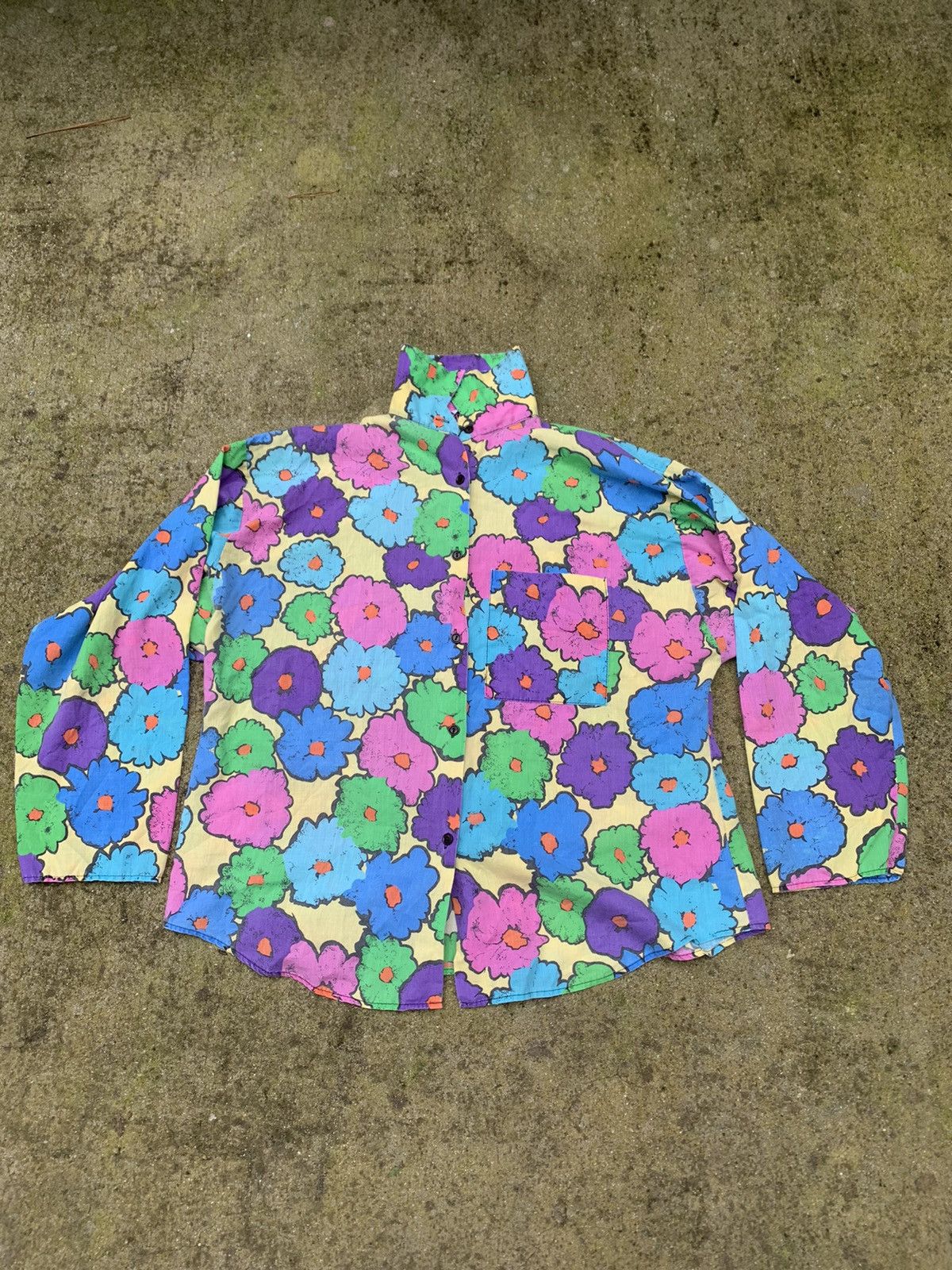 Vintage Flower Shirt Hoodie, Sweatshirt | PodTeesHub.com