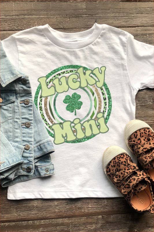 Lucky Mini St. Patrick's Day Kid Tee Hoodie, Sweatshirt | PodTeesHub.com