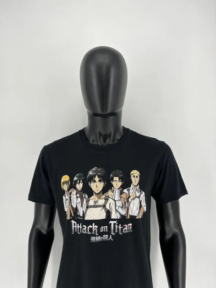 Anime Vintage Y2k Faded Attack On Titan Japanese Anime Tee Hoodie, Sweatshirt | PodTeesHub.com