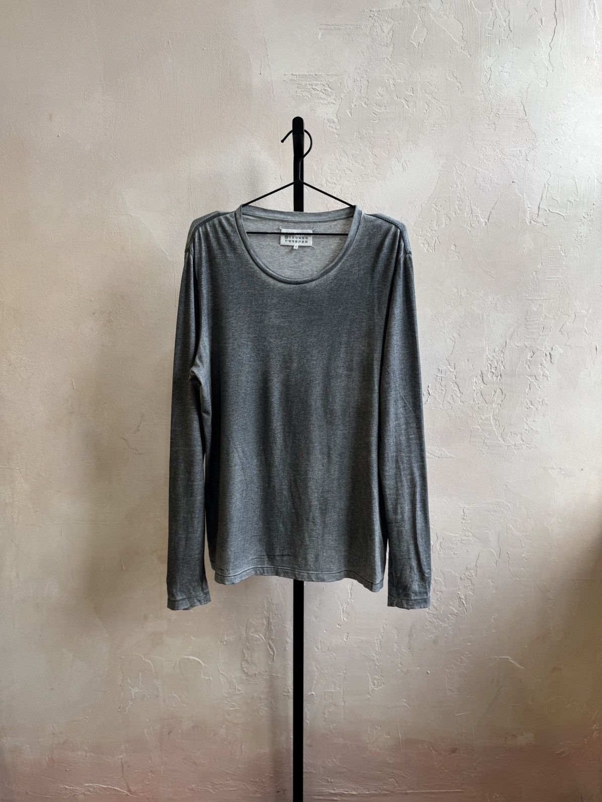 Maison Margiela Ss14 Gradient Black Faded Tee Slim 52 Shirt Hoodie, Sweatshirt | PodTeesHub.com