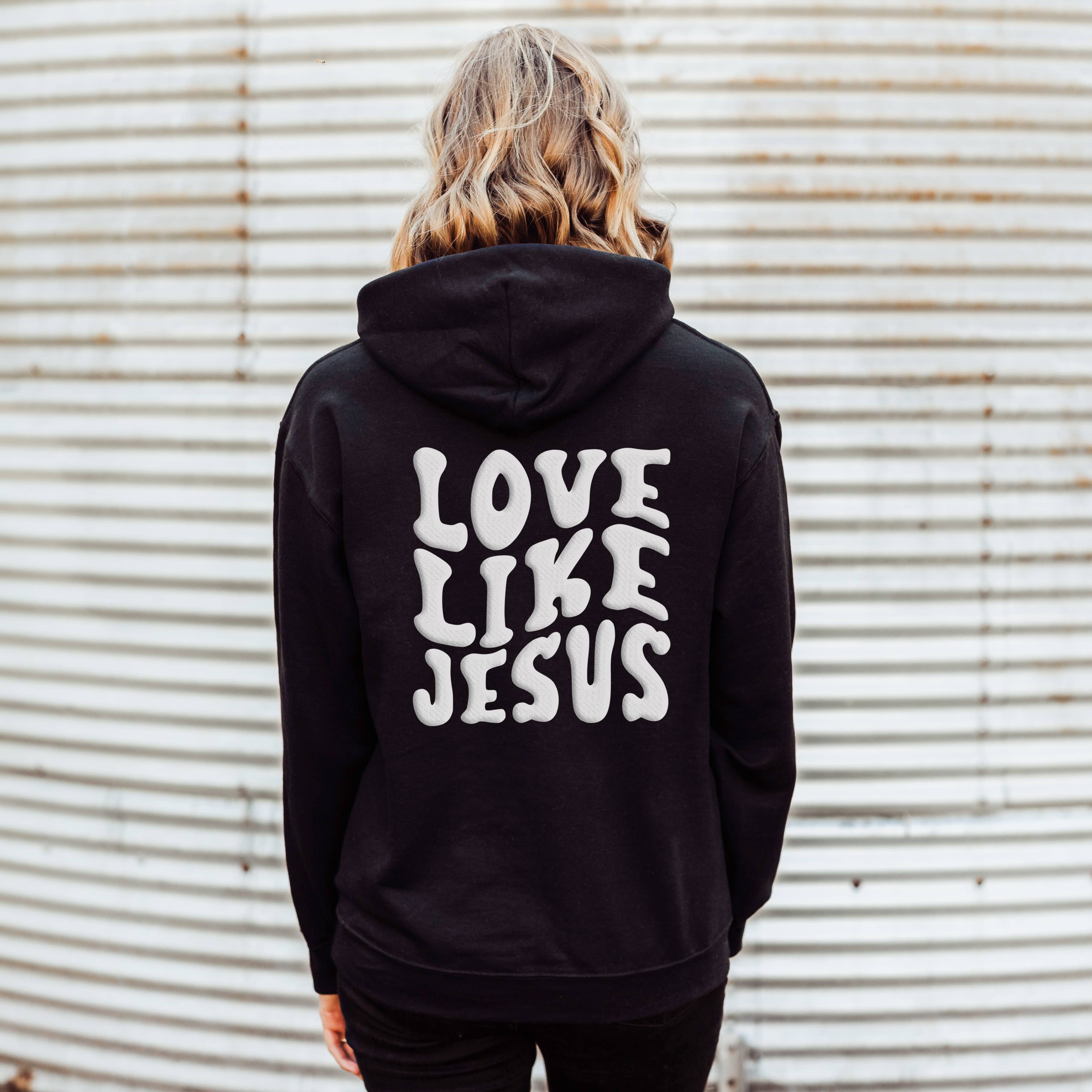 Love Like Jesus Hoodie | Sweatshirt | Sizes S-2XL T-Shirts | PodTeesHub.com