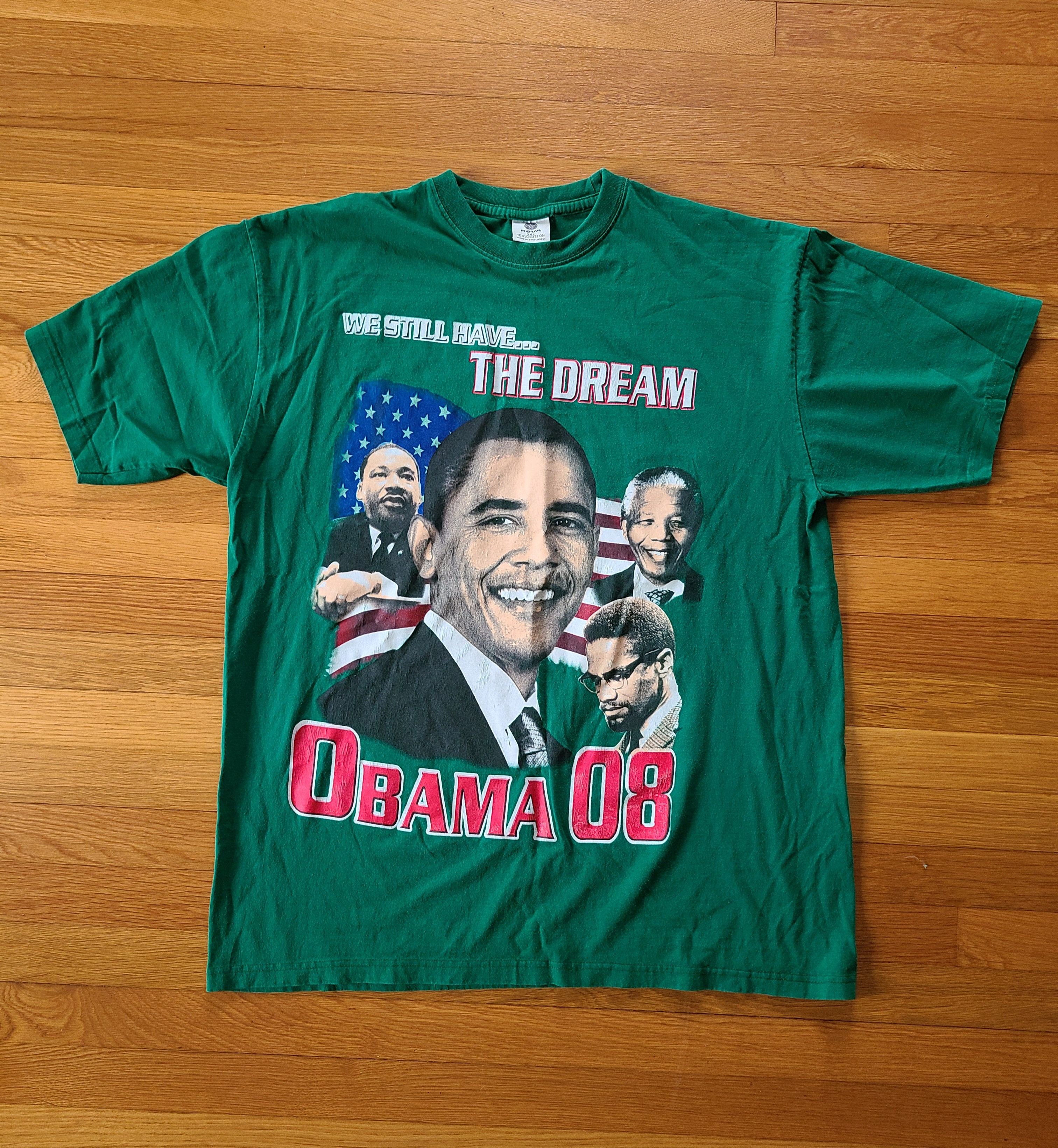 Rap Tees X Vintage We Still Have The Dream Obama 08 Campaign Shirt Hoodie, Sweatshirt | PodTeesHub.com