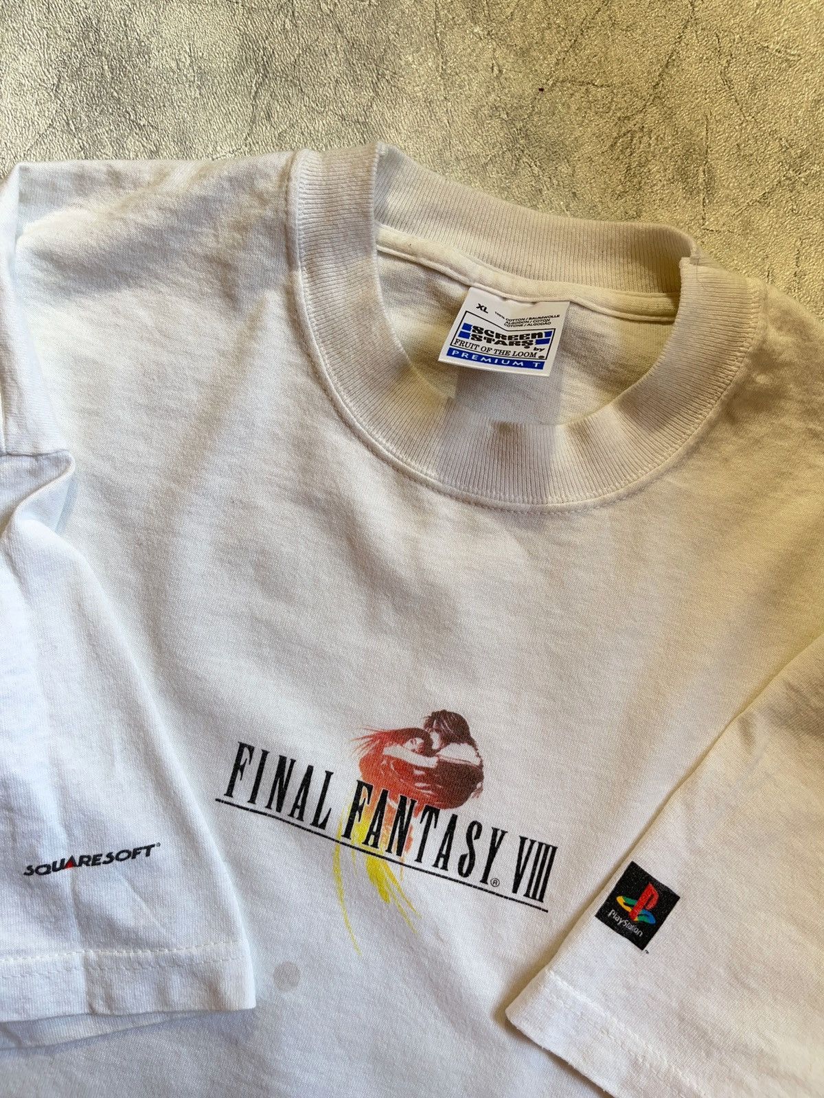 Playstation X Vintage Vintage Final Fantasy Viii 8 Playstation 1 Promo T Shirt Hoodie, Sweatshirt | PodTeesHub.com