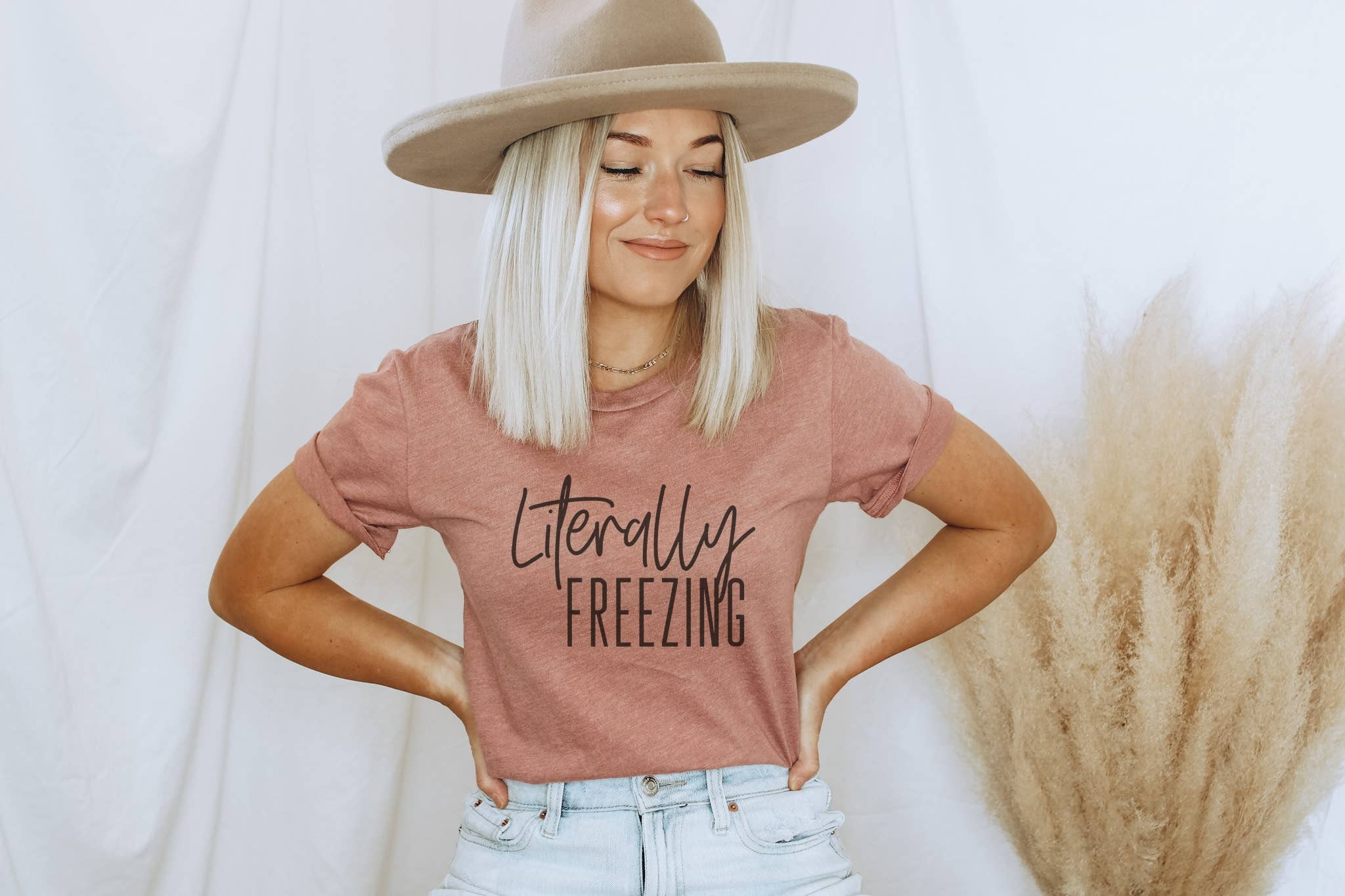Literally Freezing - Unisex Screen Printed T-Shirt Hoodie, Sweatshirt | PodTeesHub.com