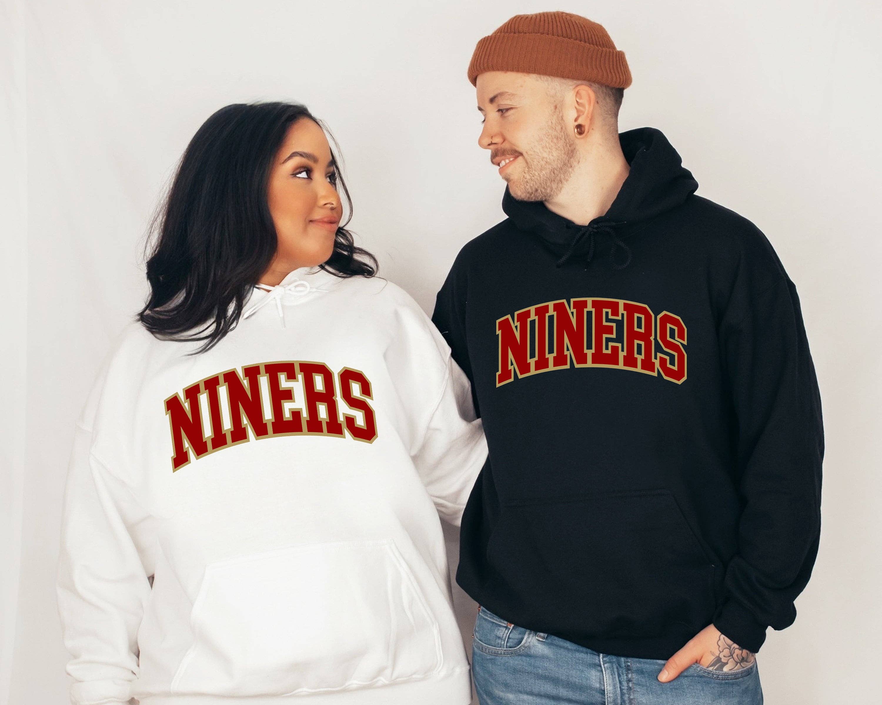San Fran 49ers Crewneck Retro Game Day Sweatshirt T-Shirts, Hoodie | PodTeesHub.com