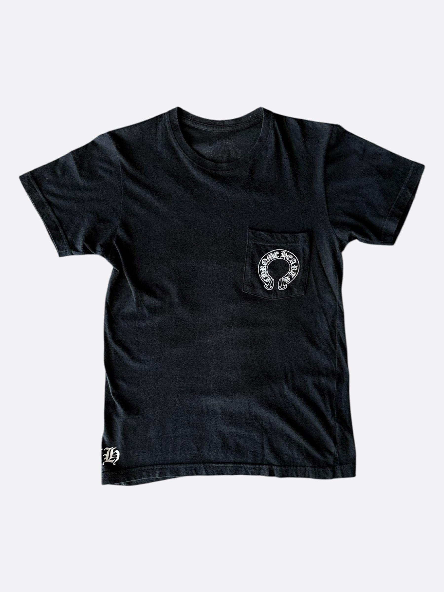 Hearts Chrome Hearts Black White Malibu Cross Logo T Shirt Hoodie, Sweatshirt | PodTeesHub.com