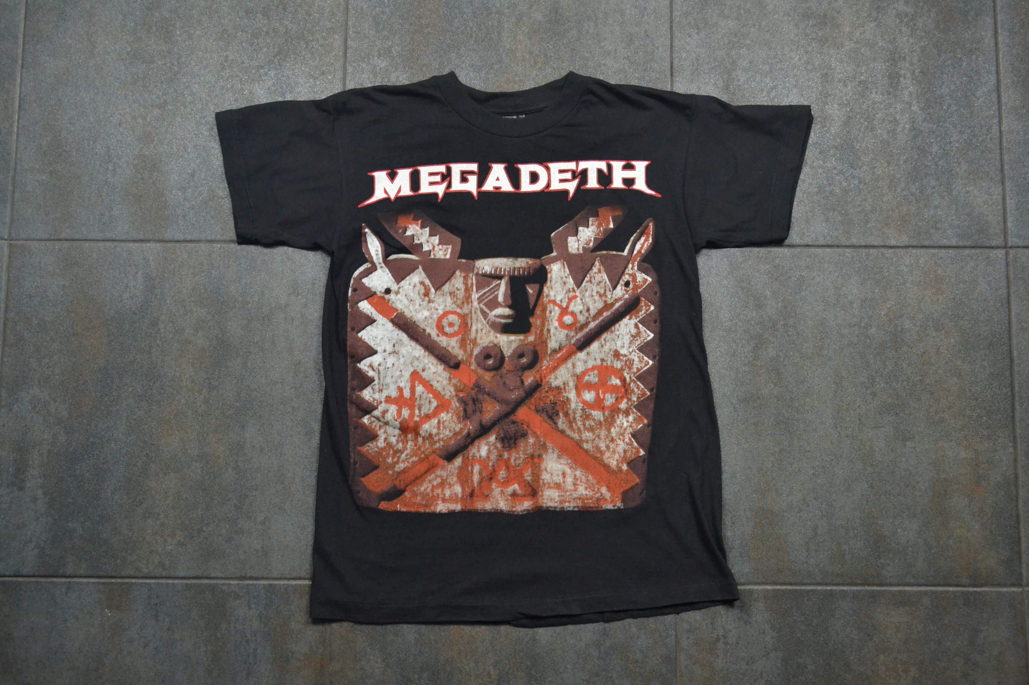 Megadeth 90s Vintage 1997 Megadeth Cryptic Writings Promo Tour Tee Hoodie, Sweatshirt | PodTeesHub.com
