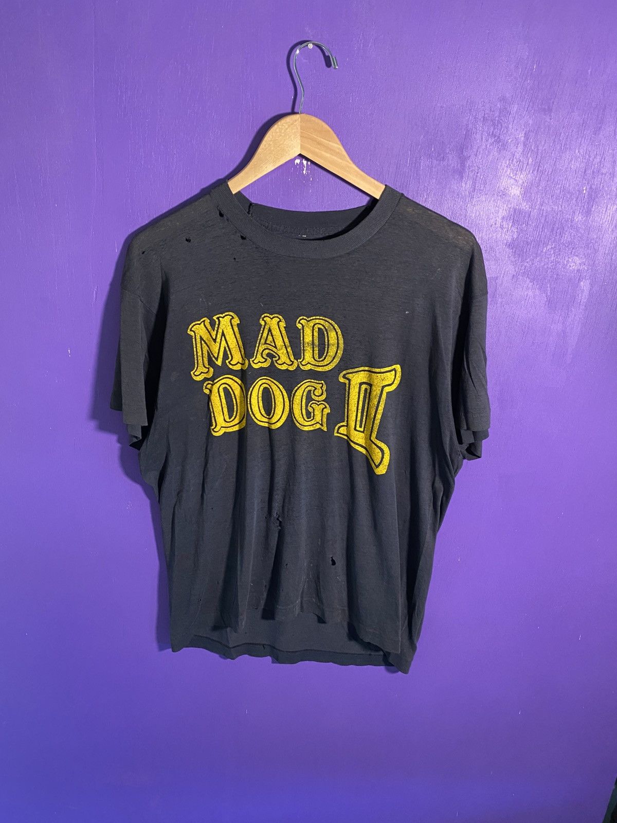 Vintage 80s Mad Dog 2 Video Game Promo T Shirt Hoodie, Sweatshirt | PodTeesHub.com