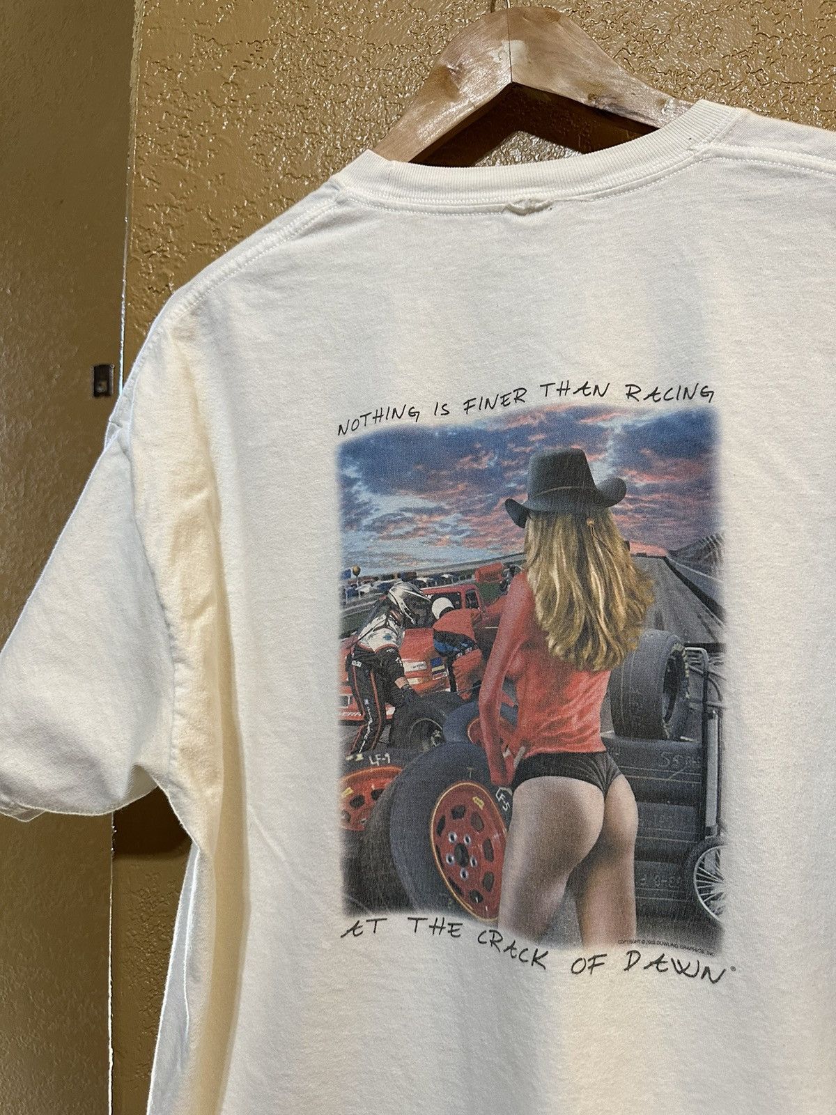 Nascar X Vintage Vintage Crack Dawn Model Nascar Xl Y2k T-Shirts, Hoodie, Sweatshirt