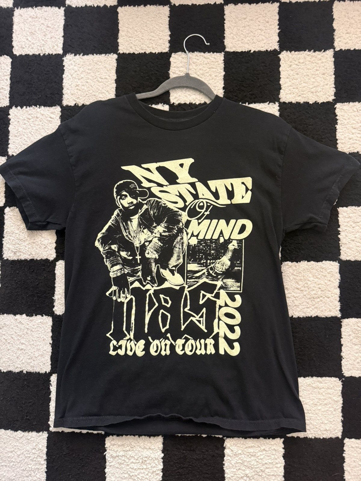 Nas Ny State Of Mind Nas Live On Tour 2022 Shirt Hoodie, Sweatshirt | PodTeesHub.com