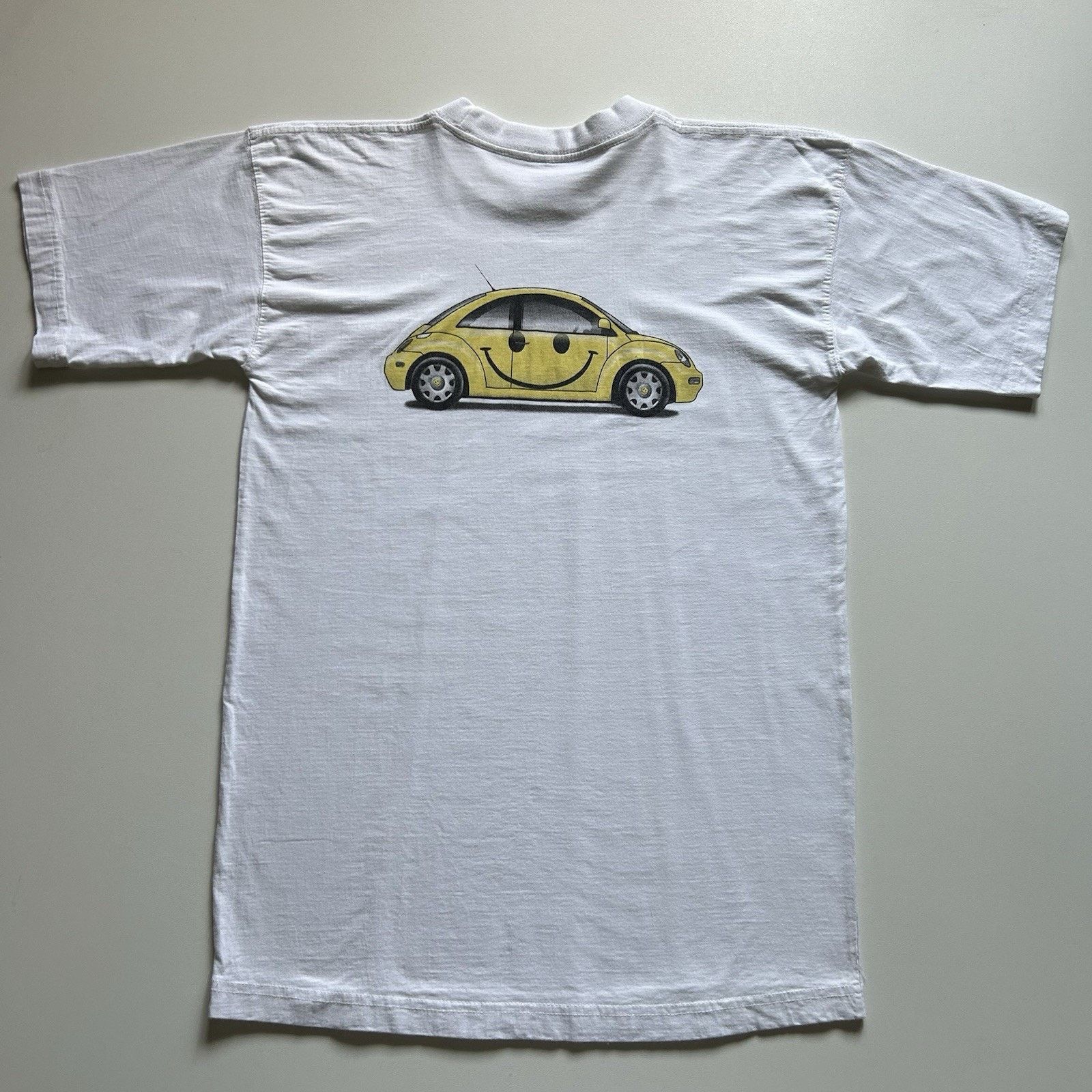 Vintage 90s Volkswagen Vw Beatle Shirt Medium Happy Bug Art Hoodie, Sweatshirt | PodTeesHub.com