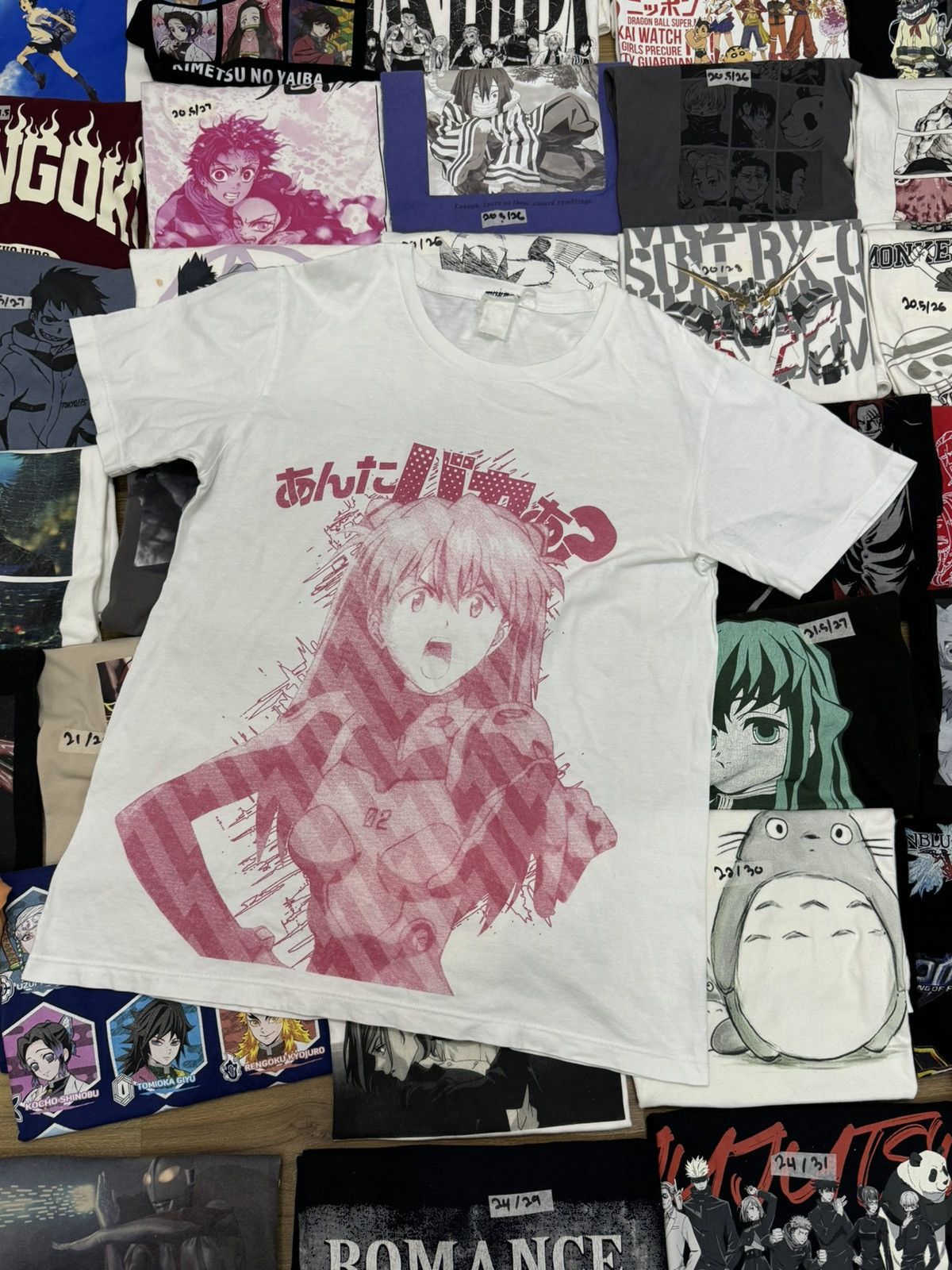Japanese Brand X Vintage Anime Evangelion Asuka Cospa T-Shirts, Hoodie, Sweatshirt
